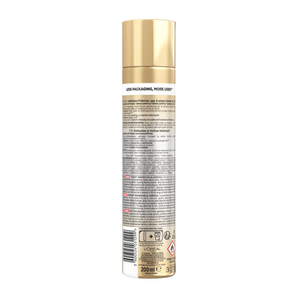 L'Oréal Paris Elvital Extraordinary Oil Sublime Softness Dry Shampoo 200ml