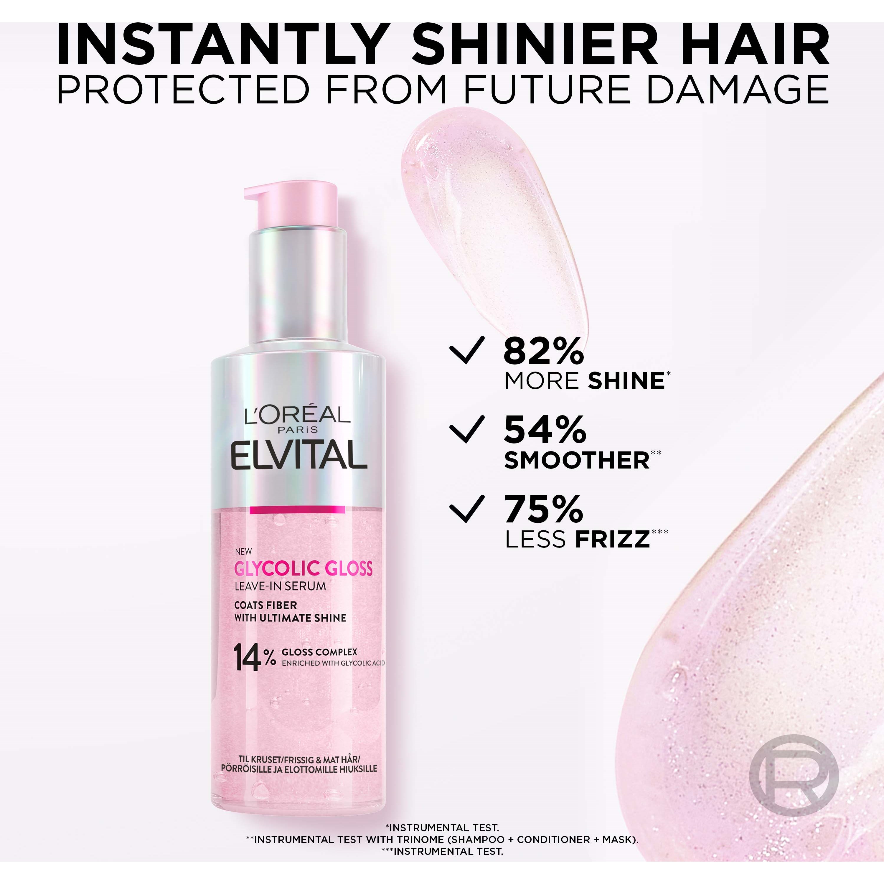 L'Oréal Paris Elvital Glycolic Gloss Bundle Shampoo 200 ml & Condition (obrázok 6)