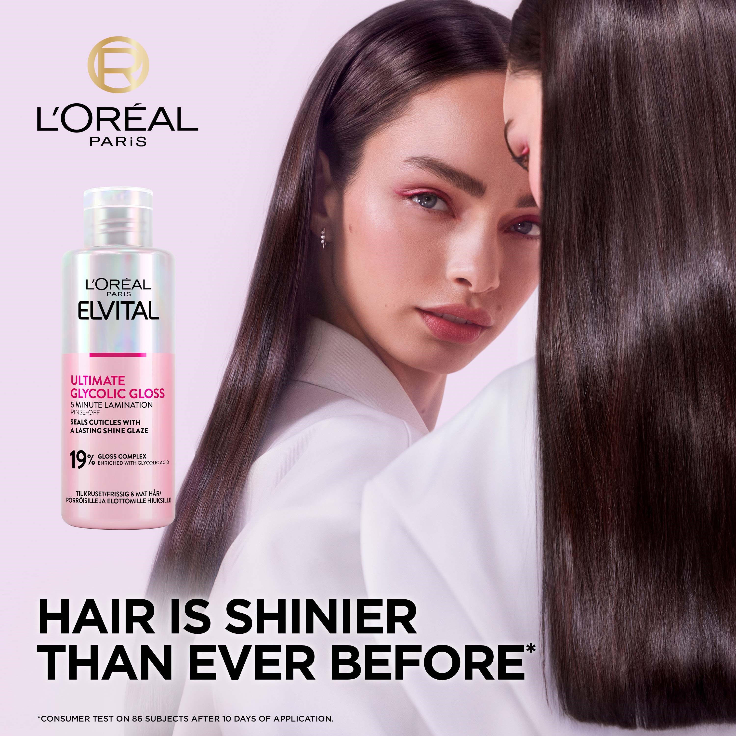 L'Oréal Paris Elvital Glycolic Gloss Ultimate Rinse-Off Treatment For (obrázok 3)