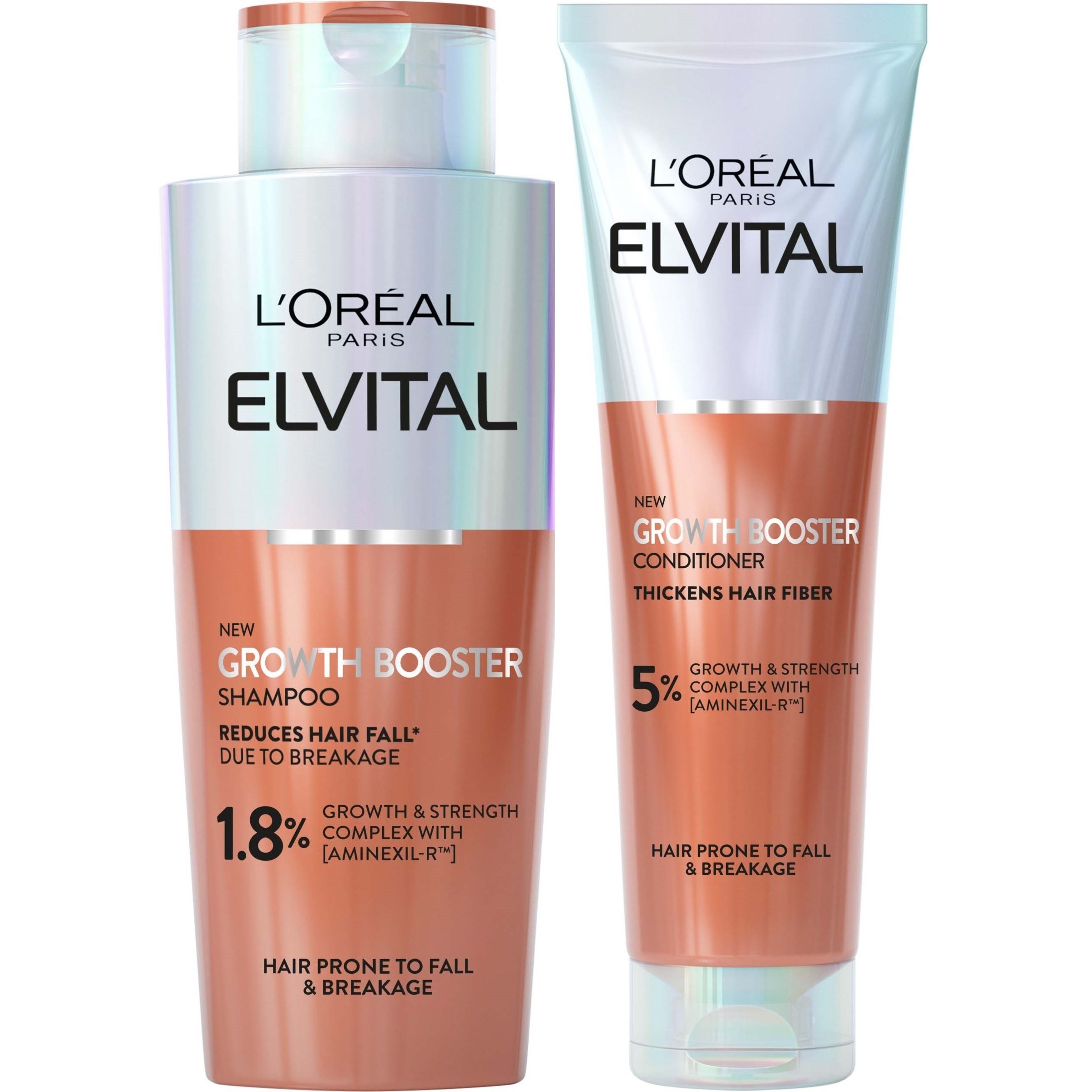 Loreal Paris Elvital Growth Booster Bundle Shampoo 200 ml & Condi