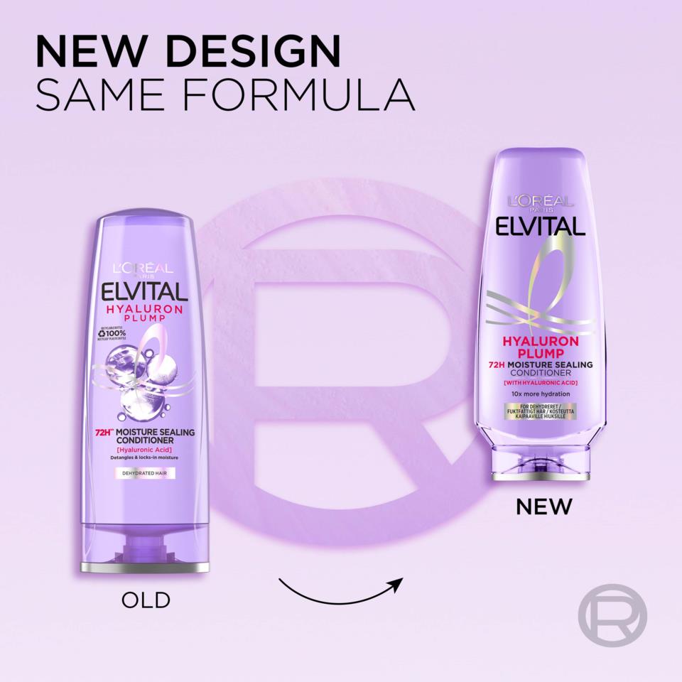 Loreal Paris Elvital L'Oréal Paris Elvital Hyaluron Plump Conditioner 200 ml 200 ml | lyko.com elvital loreal