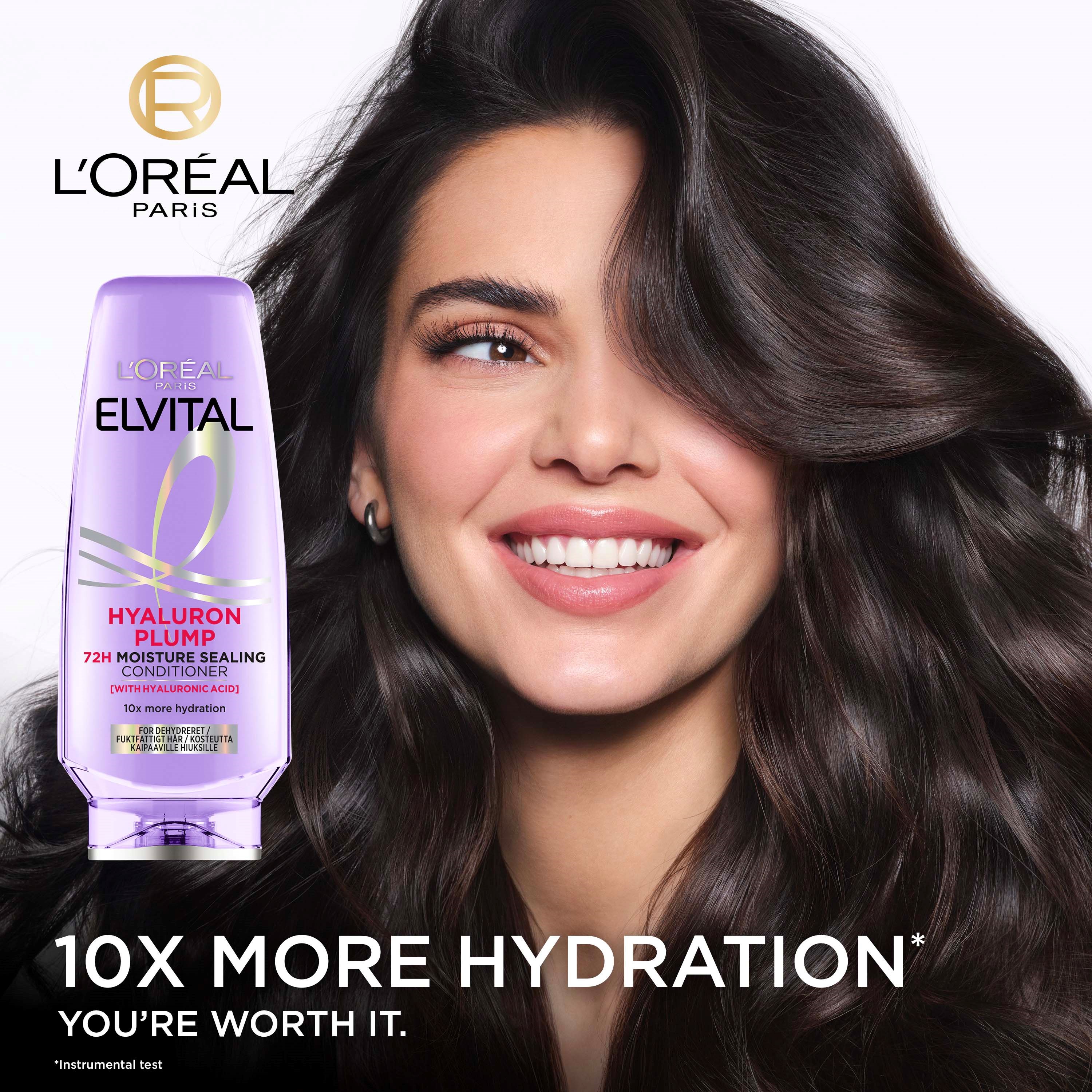 L'Oréal Paris Elvital Hyaluron Plump Conditioner 200 ml (obrázok 3)