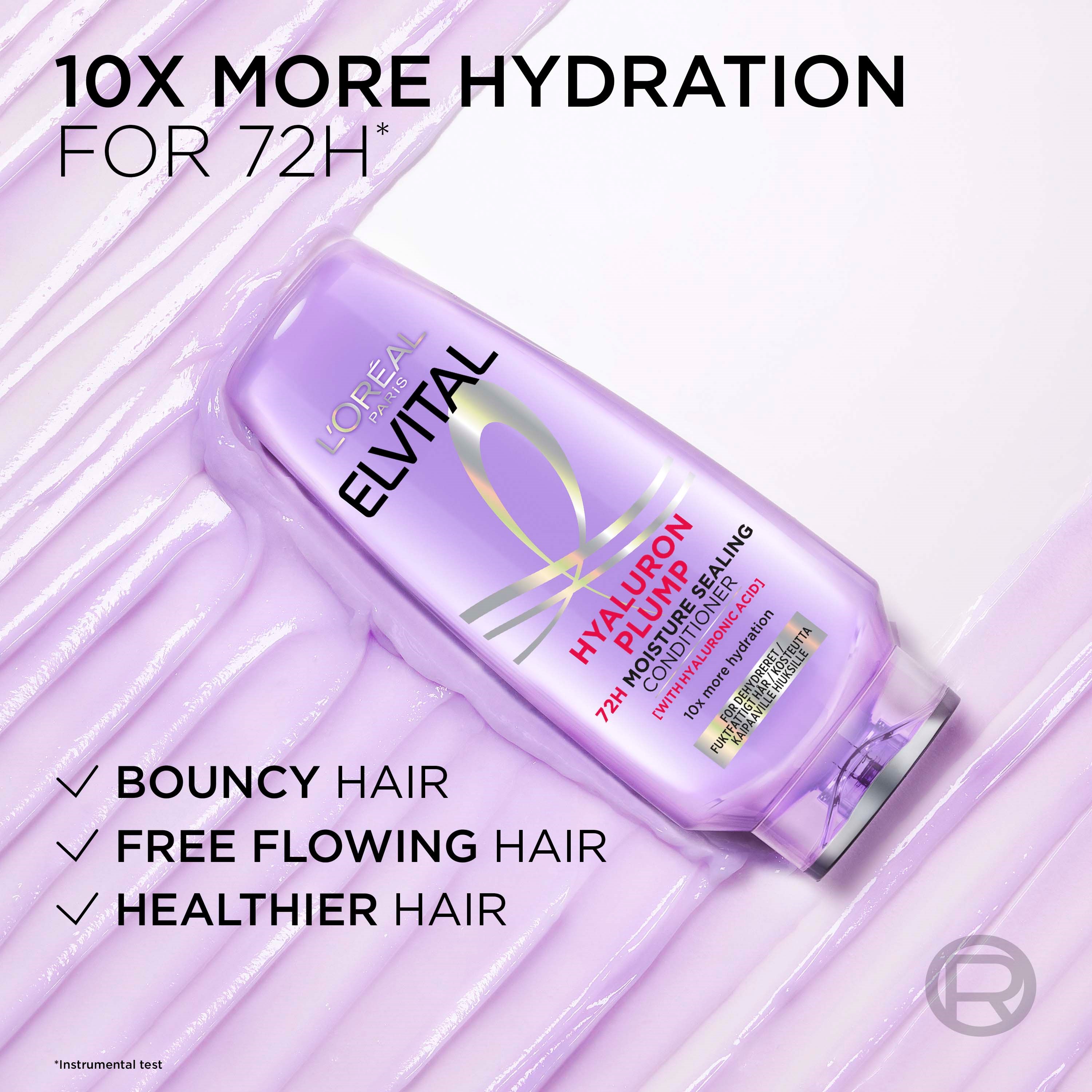L'Oréal Paris Elvital Hyaluron Plump Conditioner 200 ml (zdjęcie 3)