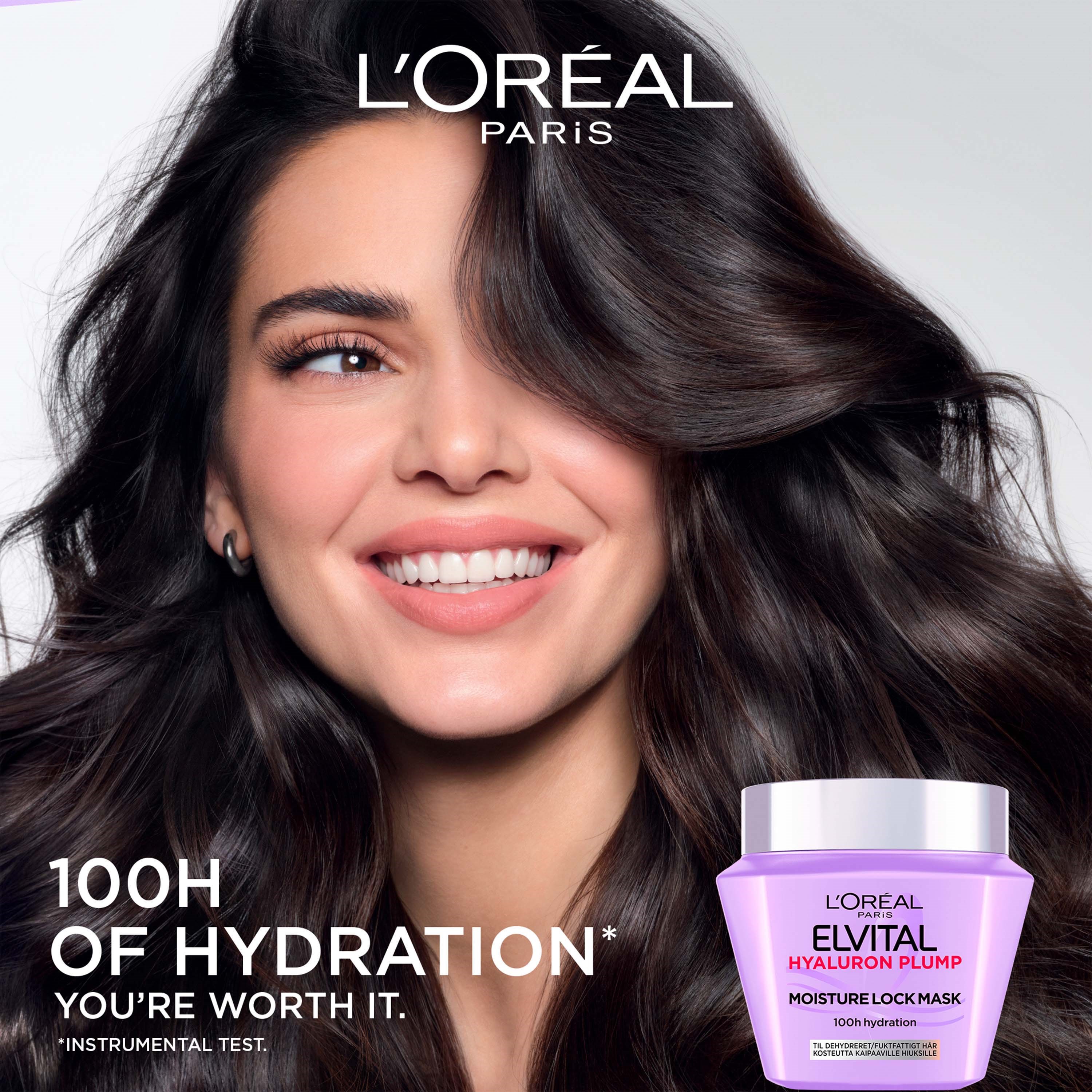 L'Oréal Paris Elvital Hyaluron Plump Hair Mask 300 ml (obrázok 4)