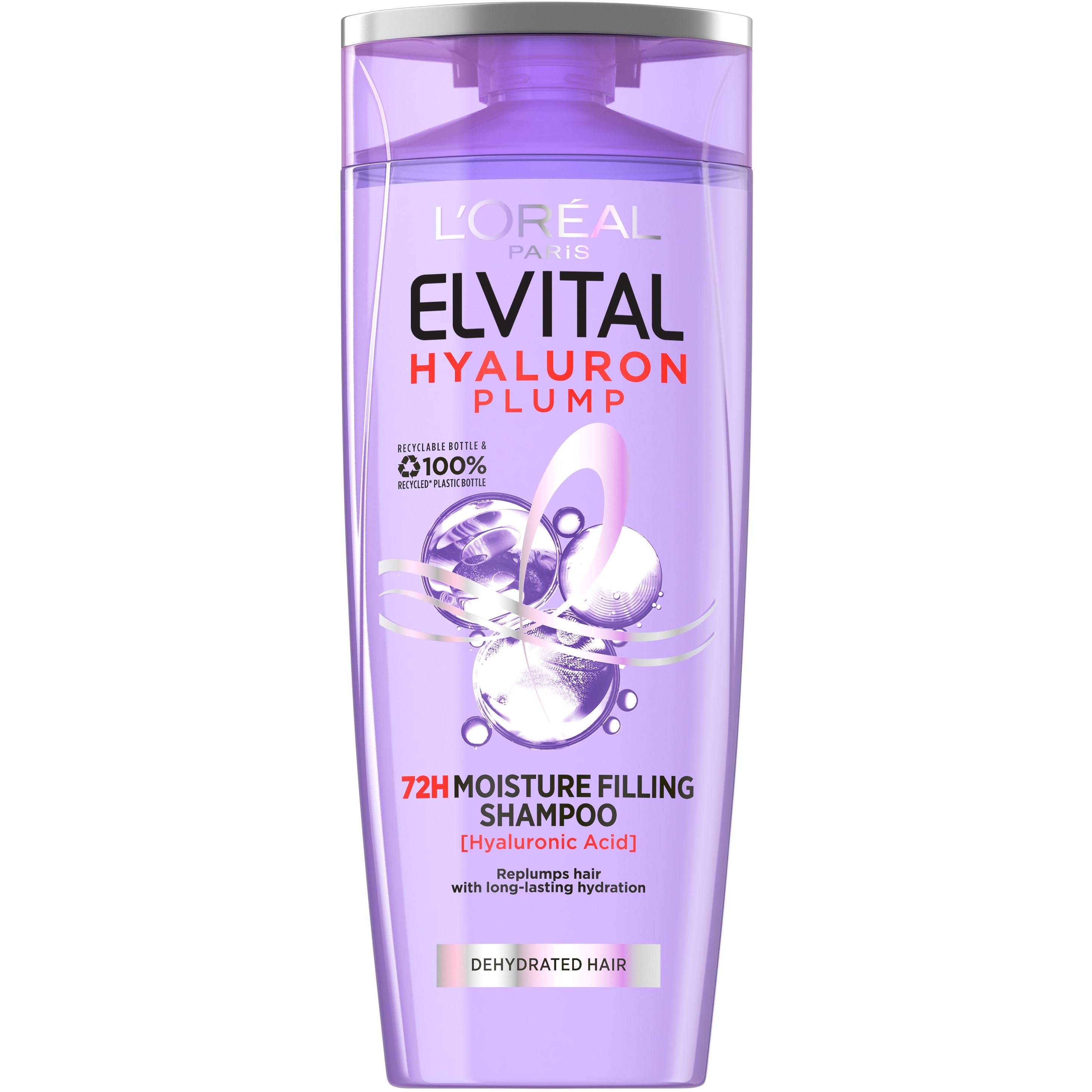 Läs mer om Loreal Paris Elvital Hyaluron Plump Shampoo 250 ml