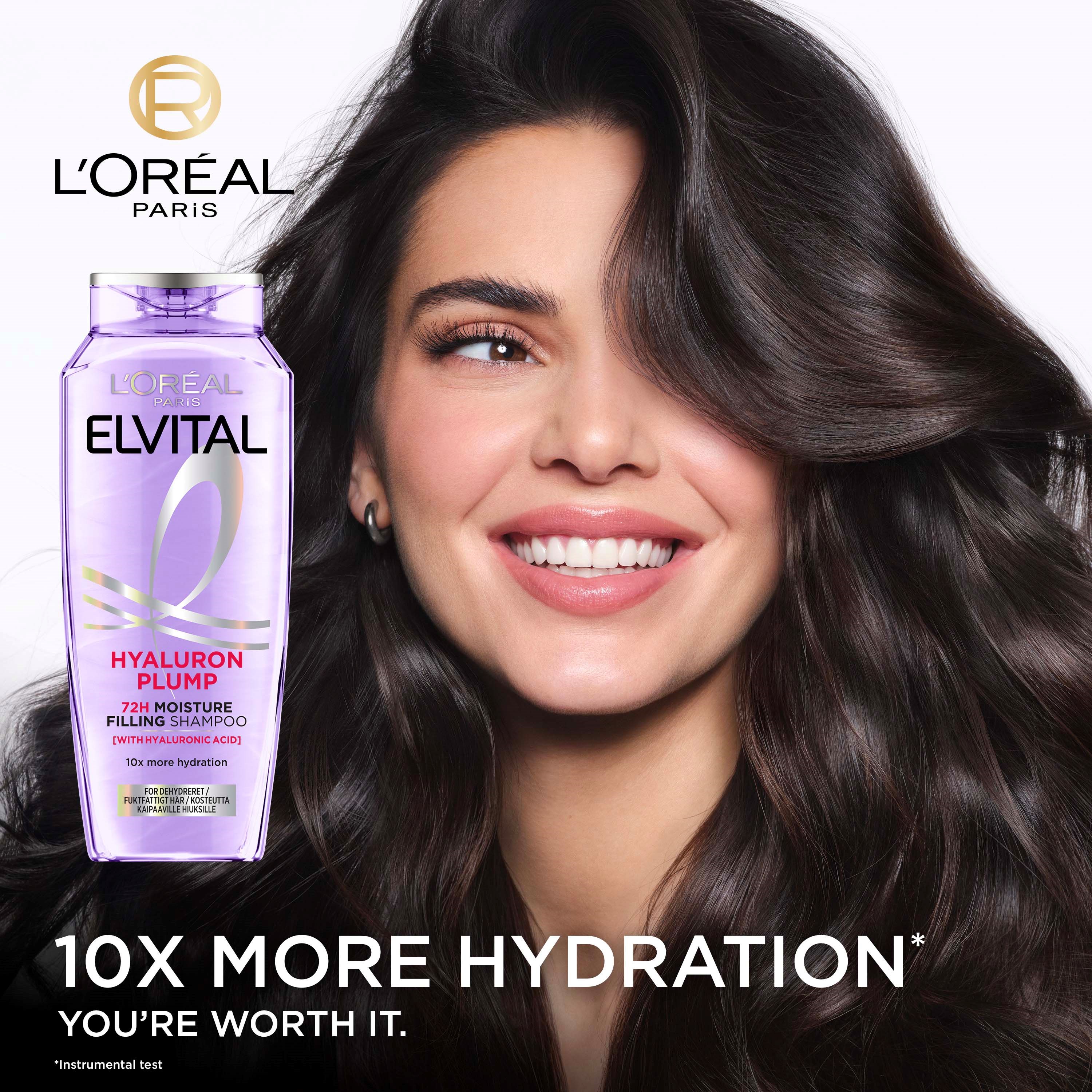 L'Oréal Paris Elvital Hyaluron Plump Shampoo 250 ml (obrázok 3)