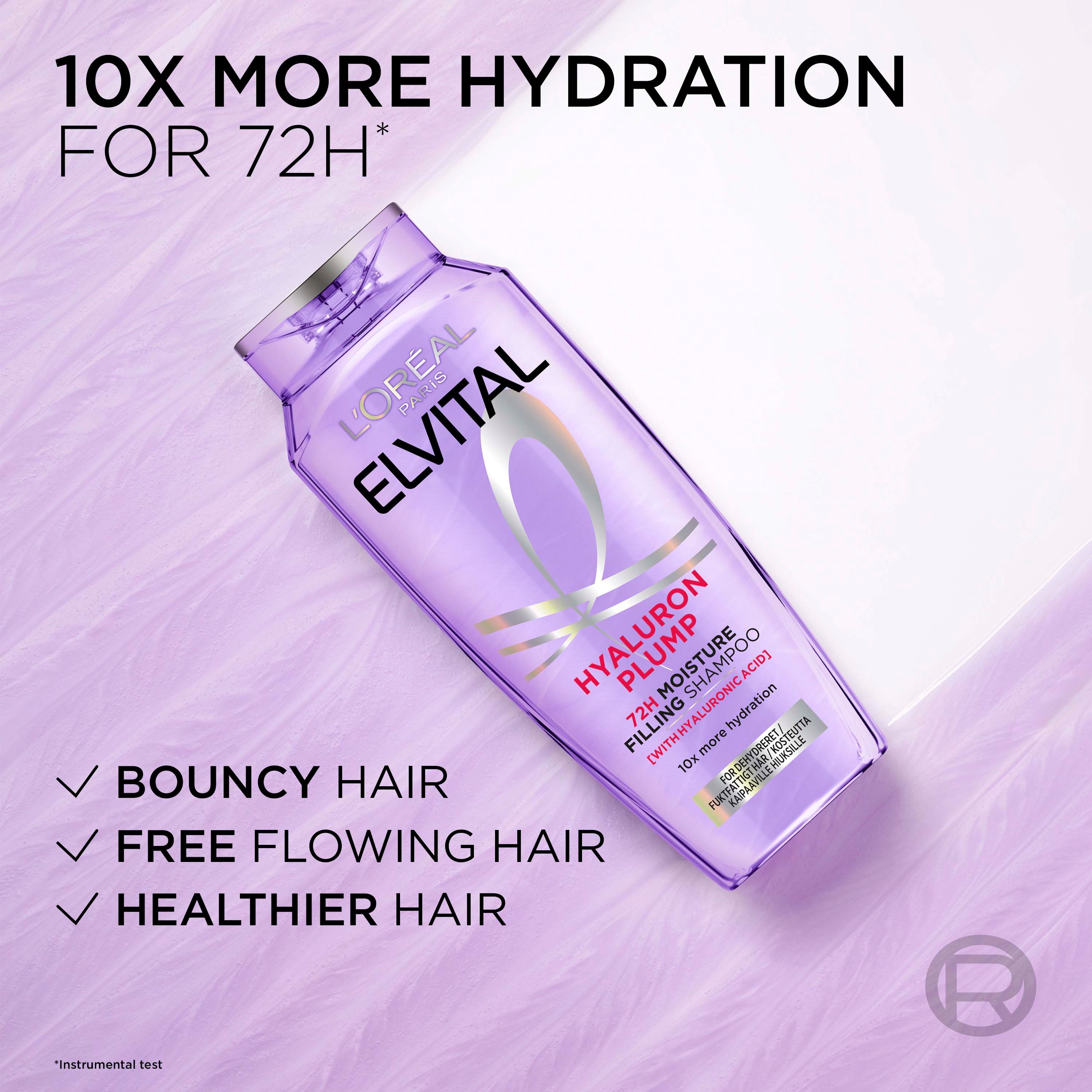 L'Oréal Paris Elvital Hyaluron Plump Shampoo 250 ml (zdjęcie 3)