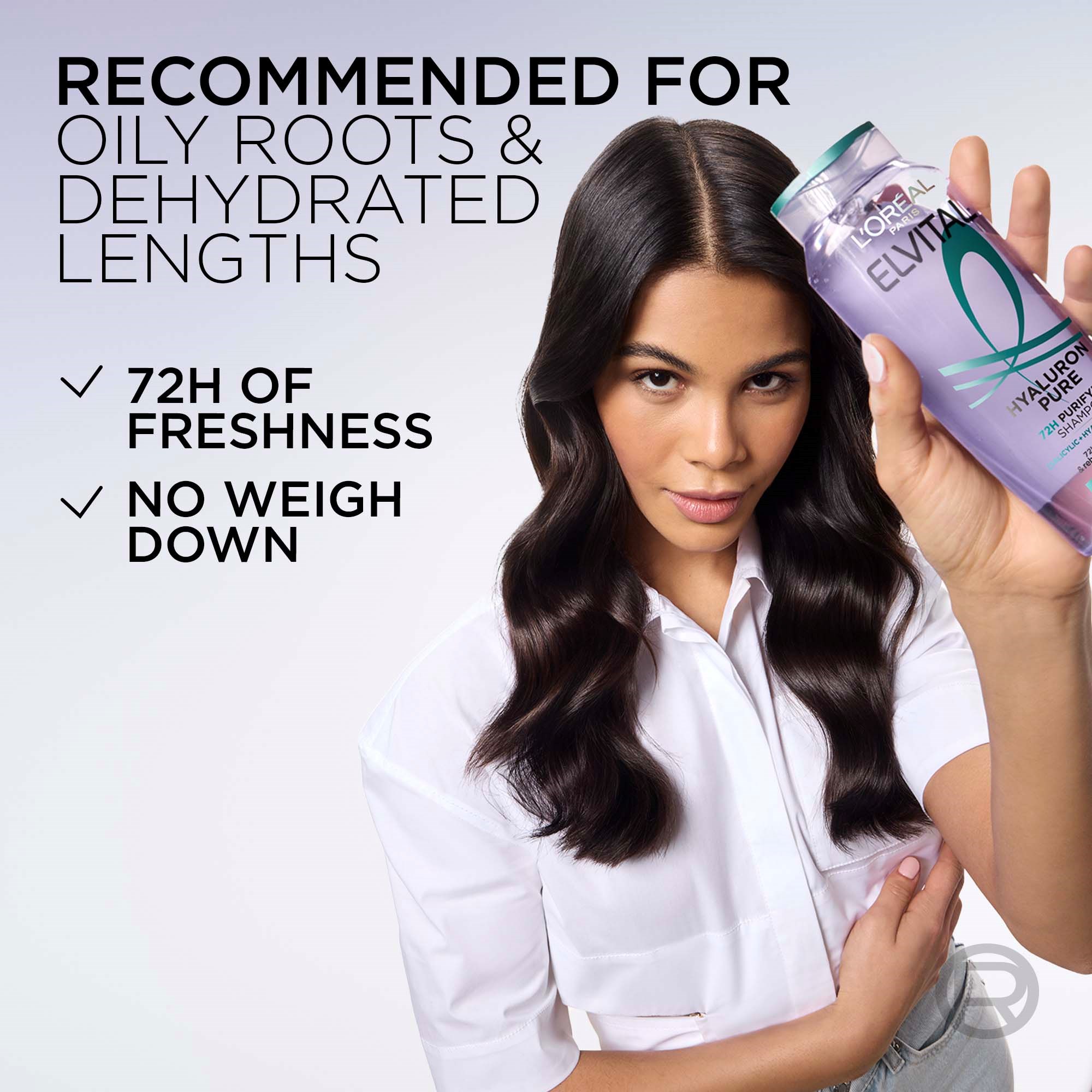 L'Oréal Paris Elvital Hyaluron Pure Purifying Shampoo 500 ml (obrázok 10)