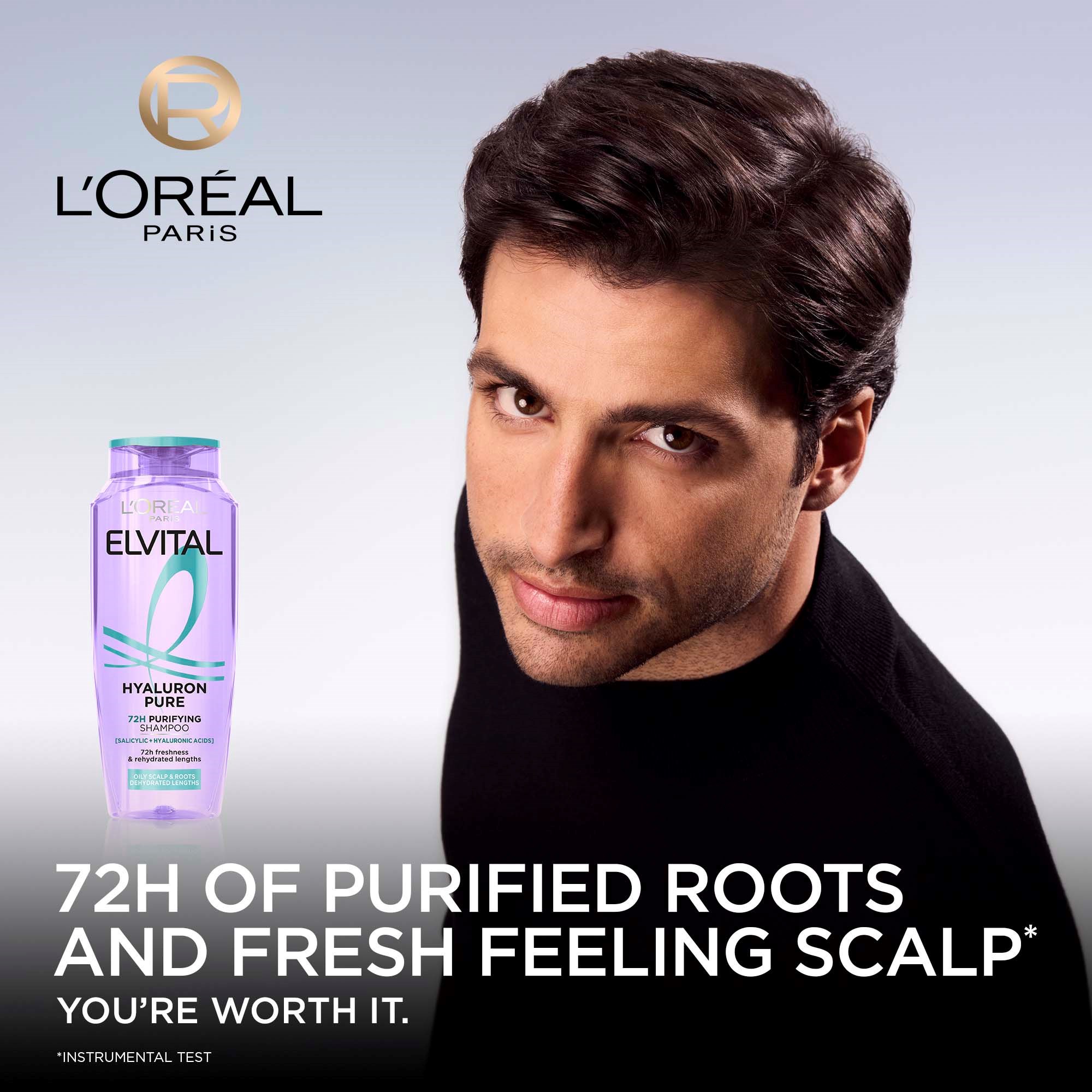 L'Oréal Paris Elvital Hyaluron Pure Purifying Shampoo 500 ml (obrázok 3)