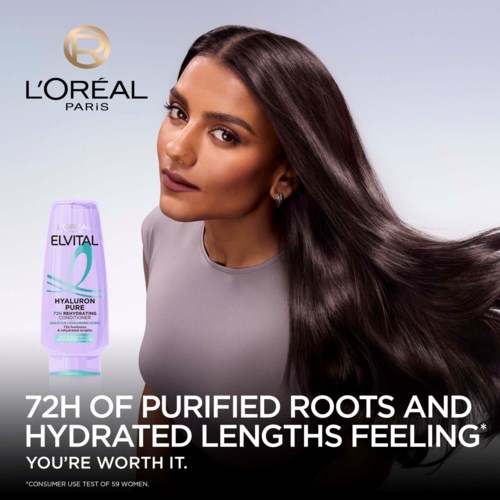 Loreal Paris Elvital Hyaluron Pure Rehydrating Conditioner 400 ml