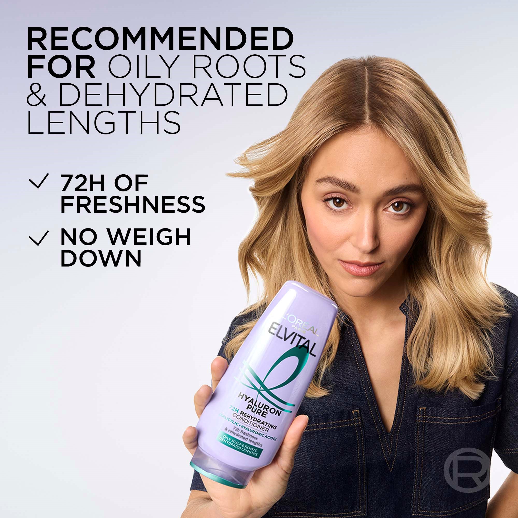 L'Oréal Paris Elvital Hyaluron Pure Rehydrating Conditioner 400 ml (obrázok 7)
