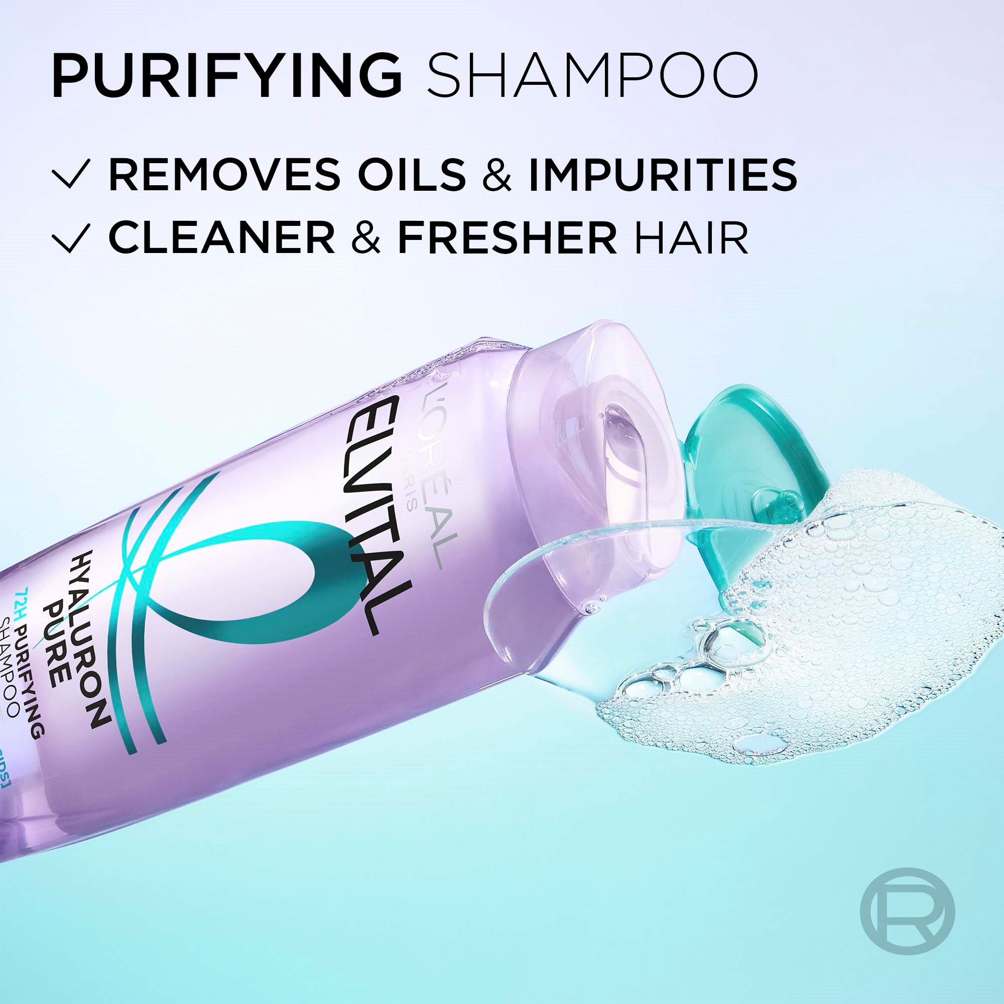 L'Oréal Paris Elvital Hyaluron Pure Shampoo 250 ml (obrázok 4)