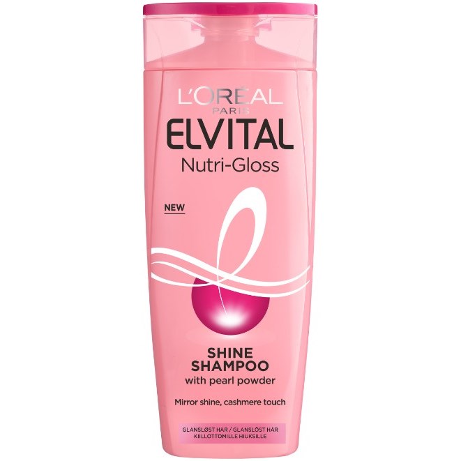 Läs mer om Loreal Paris Elvital Nutri-Gloss Shine Shampoo 250 ml