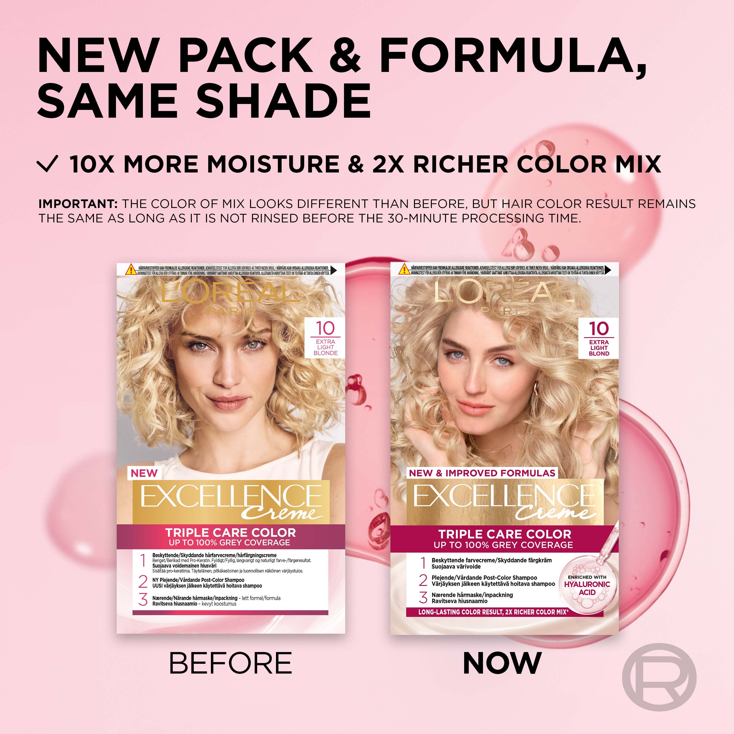 L'Oréal Paris Excellence Crème Triple Care Color 10 Extra Light Blonde (obrázok 4)