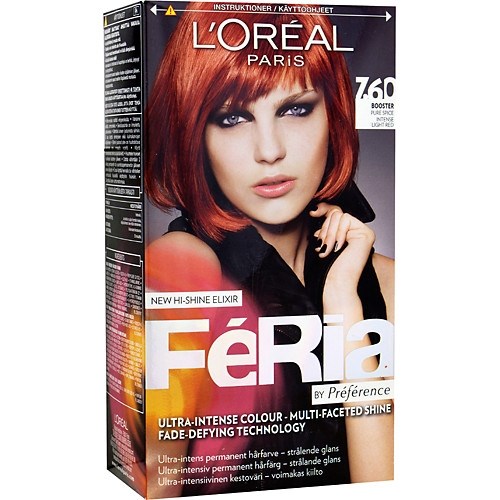 Loreal Paris Feria by Preference 7.60 Intensiv Ljusröd