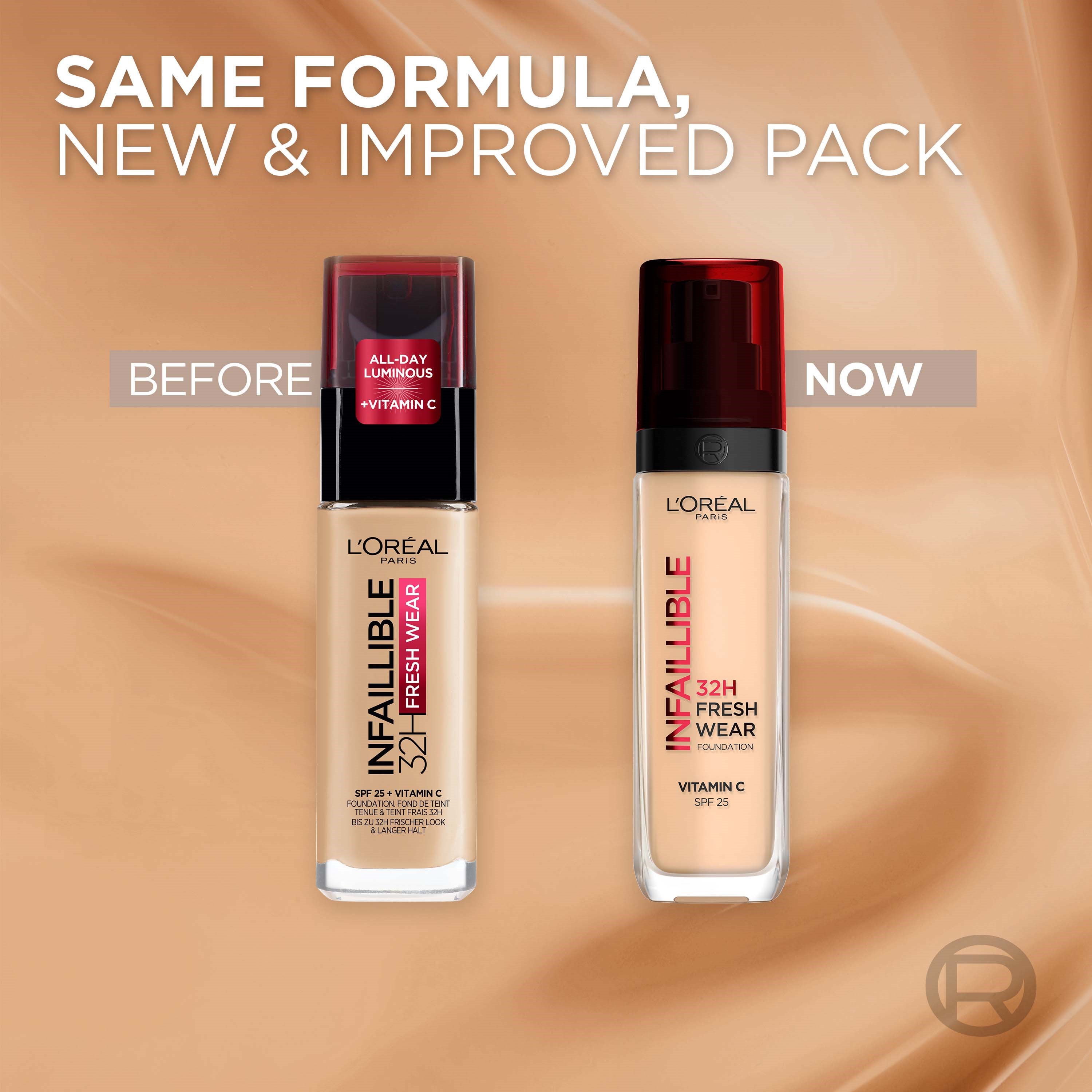 L'Oréal Paris Infaillible 32H Fresh Wear Foundation 130 Cool Underton (obrázok 8)