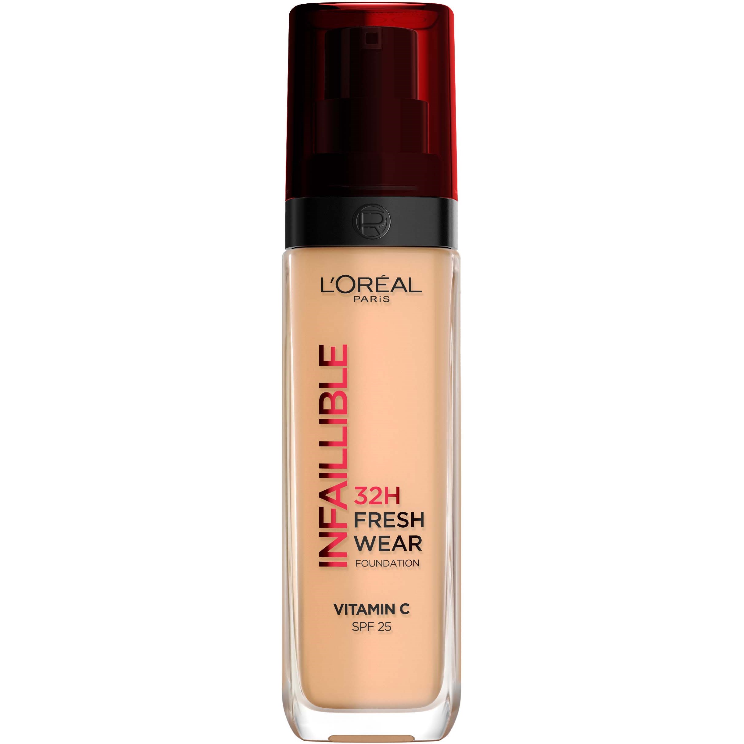 Loreal Paris Infaillible 32H Fresh Wear Foundation 200 Warm Unde