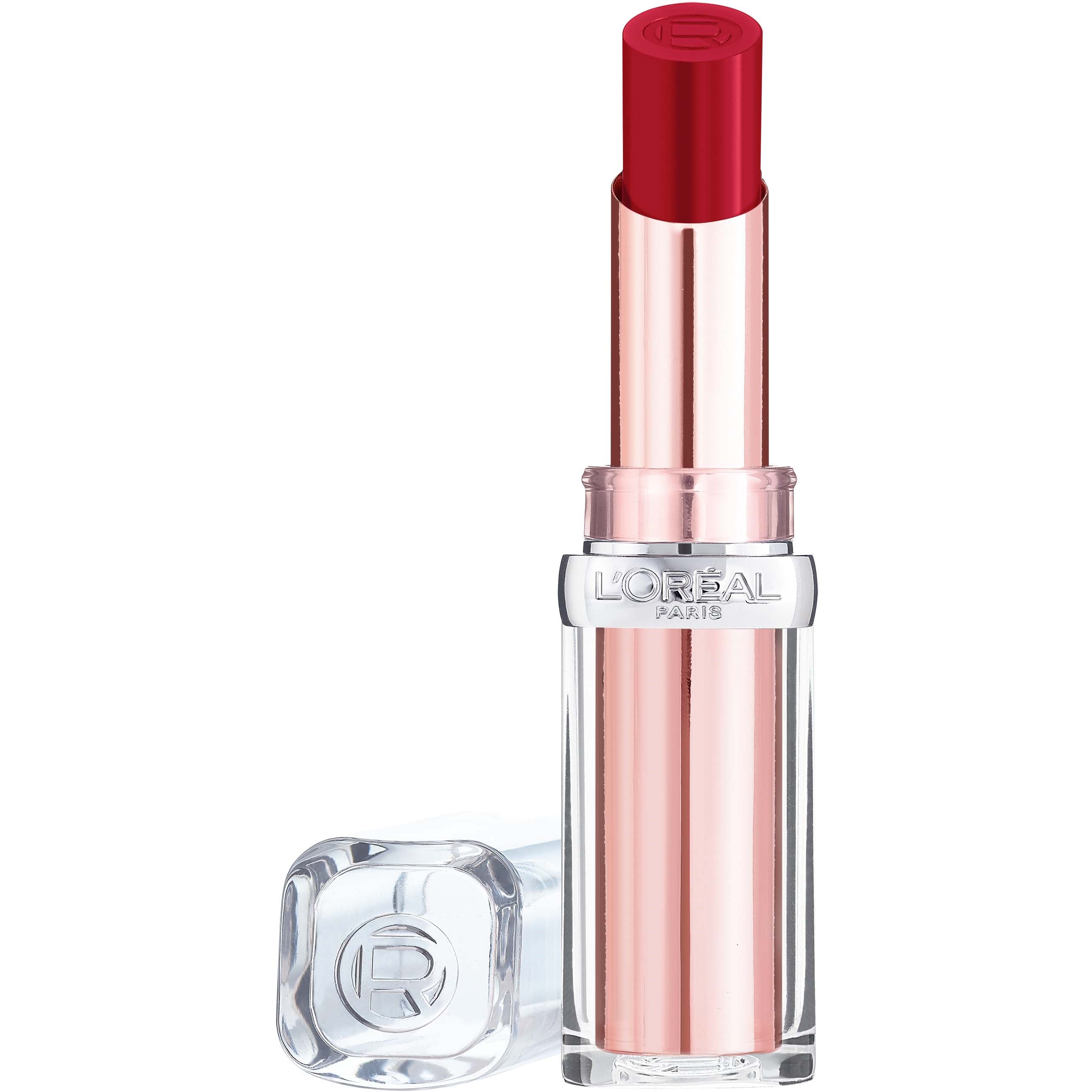 Läs mer om Loreal Paris Glow Paradise Balm-in-Lipstick 350 Rouge Paradise