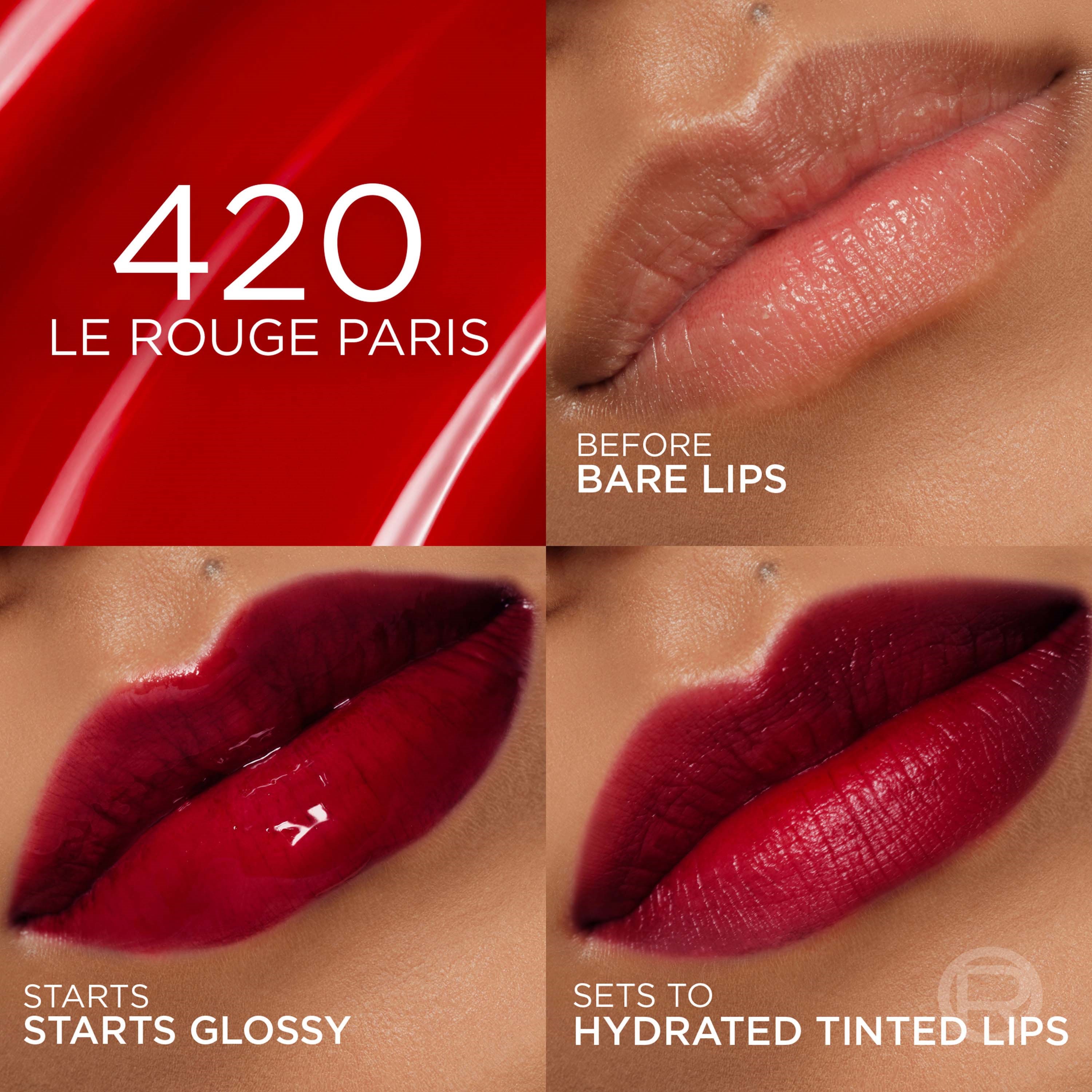 L'Oréal Paris Hyaluron Lip Stain Serum 420 Le Rouge Paris (obrázok 6)