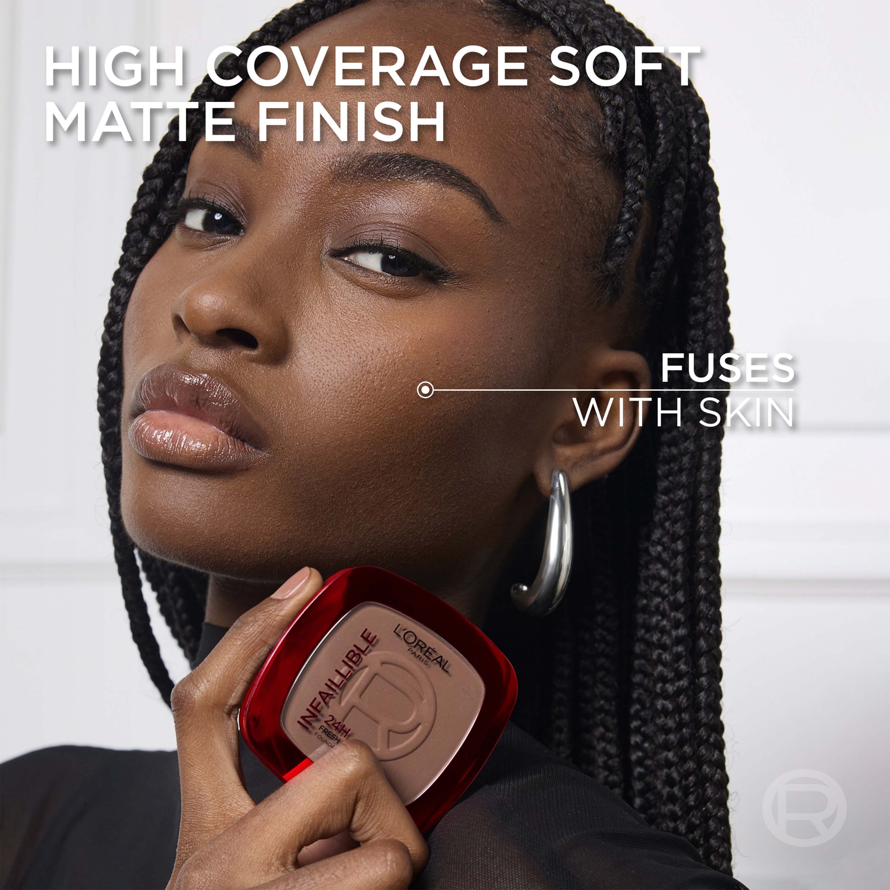 L'Oréal Paris Infaillible 24H Fresh Wear Foundation in a Powder 245 Wa (obrázok 8)