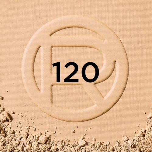 Ein runder Keks mit der Zahl 120 in der Mitte, teilweise im Sand vergraben.