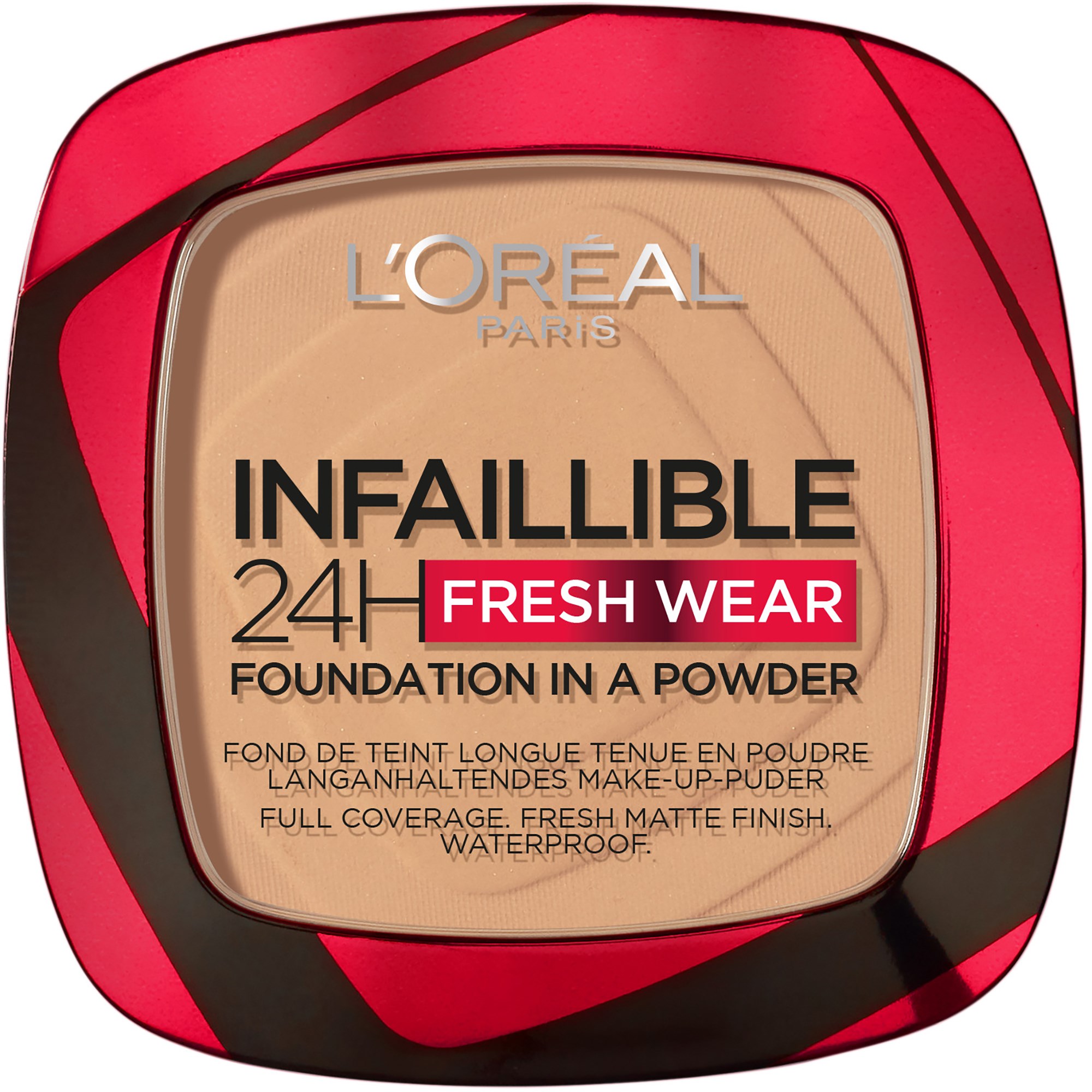 Läs mer om Loreal Paris Infaillible Fresh Wear 24H Powder Foundation 250 Radiant