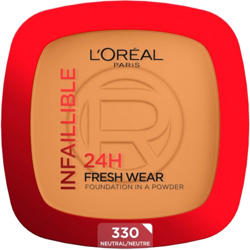 Loreal Paris Infaillible 24H Fresh Wear Foundation in a Powder 330 Warm Undertone