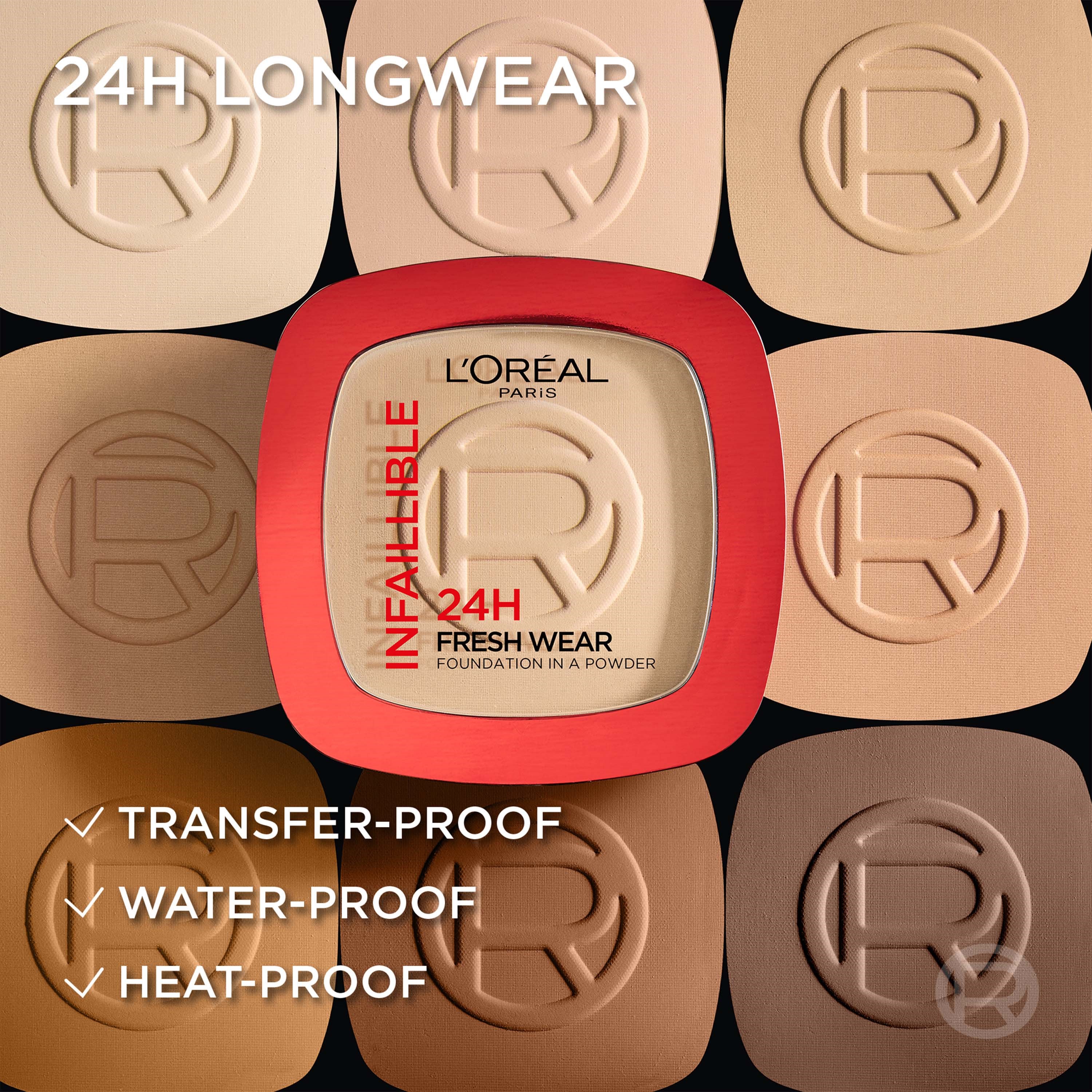 L'Oréal Paris Infaillible 24H Fresh Wear Foundation in a Powder 330 Wa (obrázok 5)