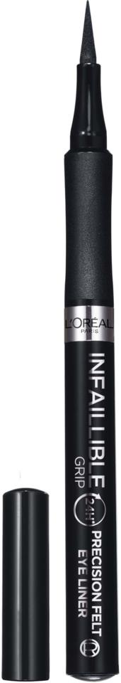 L'Oréal Paris Infaillible Grip 24H Precision Felt Eyeliner 01 Black