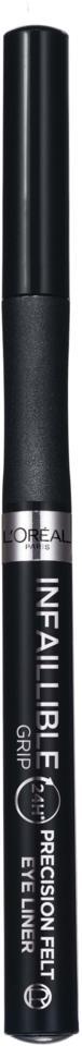 L'Oréal Paris Infaillible Grip 24H Precision Felt Eyeliner 01 Black