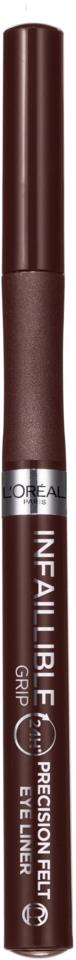 L'Oréal Paris Infaillible Grip 24H Precision Felt Eyeliner 02 Brown