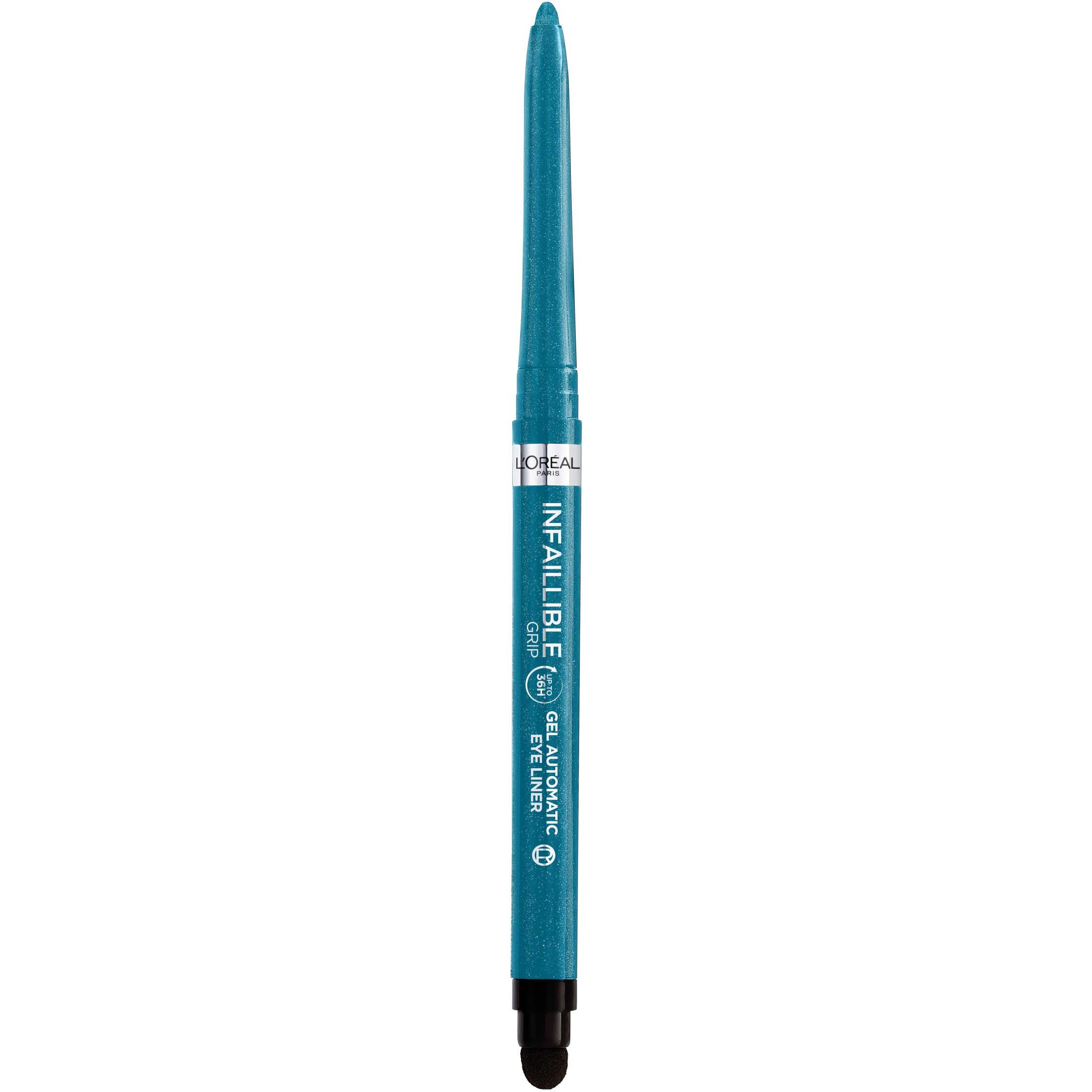 Alternativ bild 1 för Loreal Paris Infaillible Grip 36H Automatic Eyeliner 07 Turquoise Faux