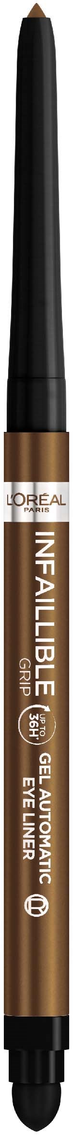 Loreal Paris Infaillible Grip 36H Gel Automatic Eyeliner 012 Bronzed Espresso