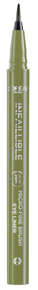L'Oréal Paris Infaillible Grip 36H Micro-Fine Eyeliner 05 Sage Green