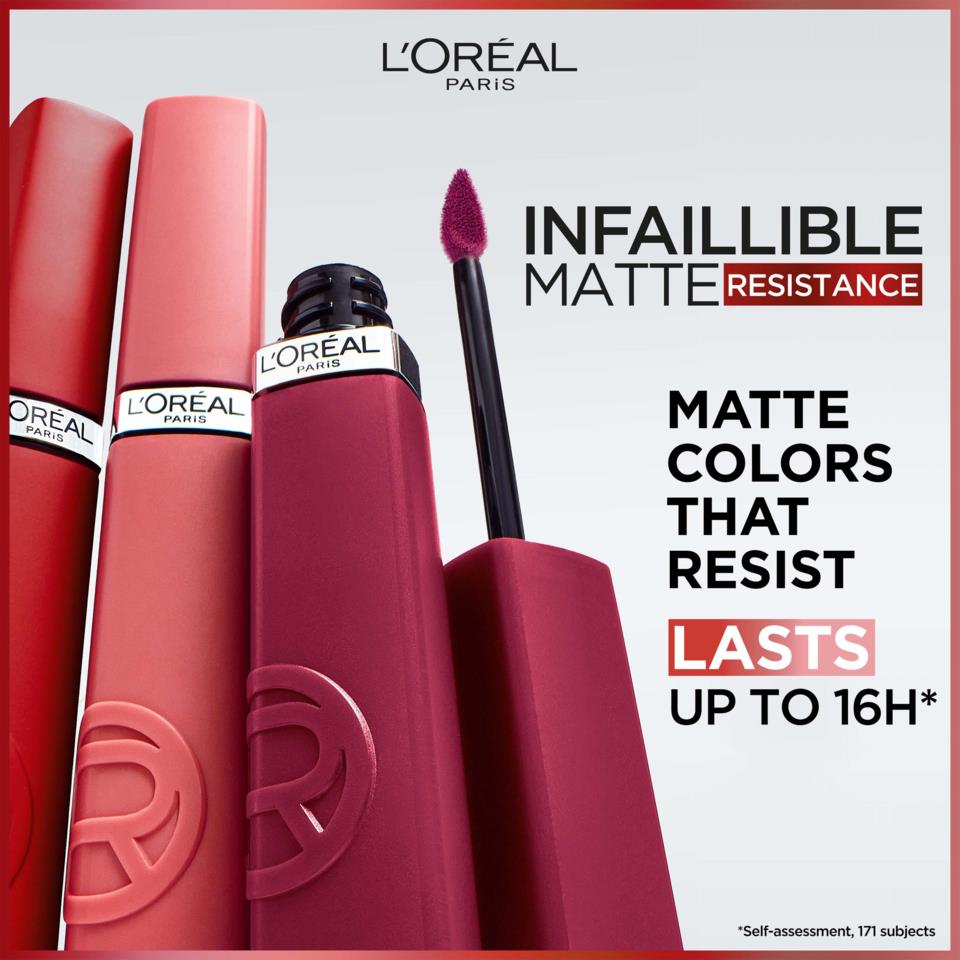 L'Oréal Paris Infaillible Matte Resistance 200 Lipstick & Chill