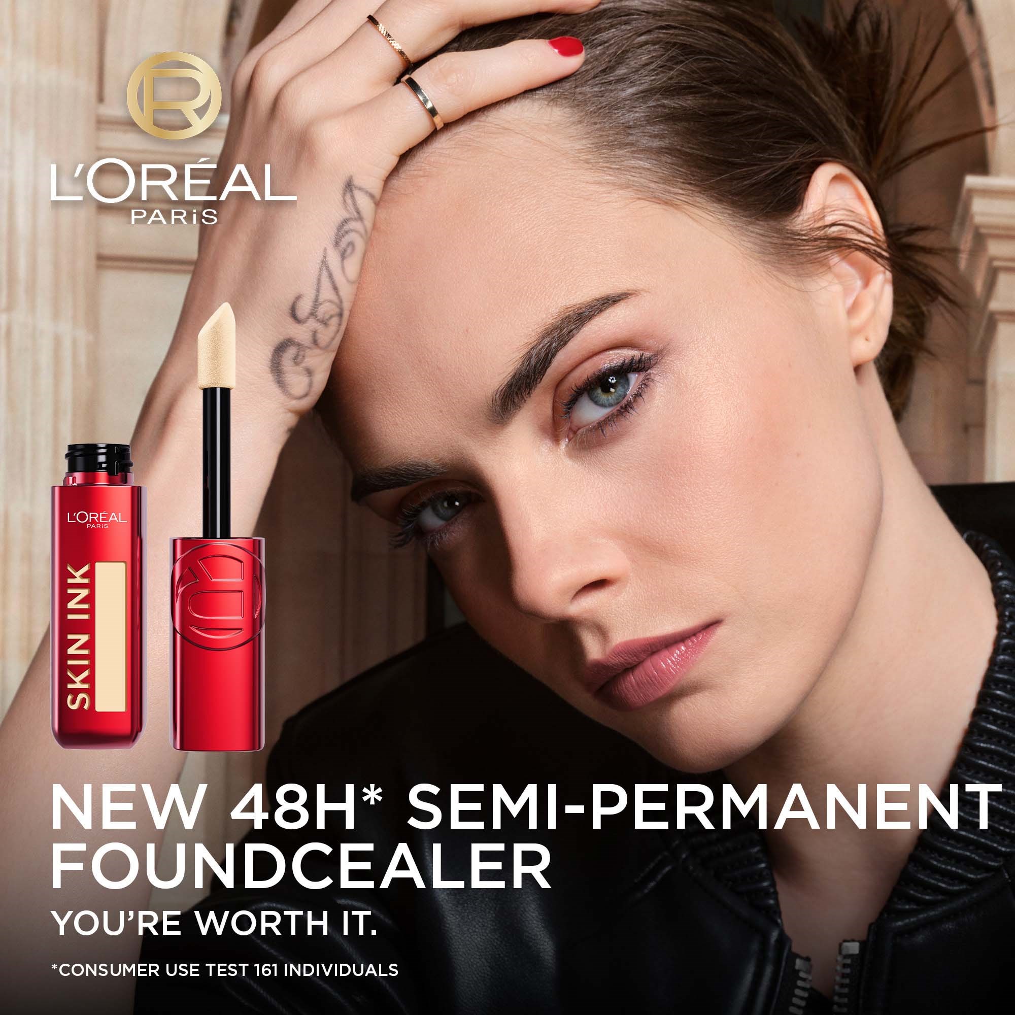 L'Oréal Paris Infaillible Skin Ink 2-in-1 Foundation Concealer Hybrid (obrázok 2)