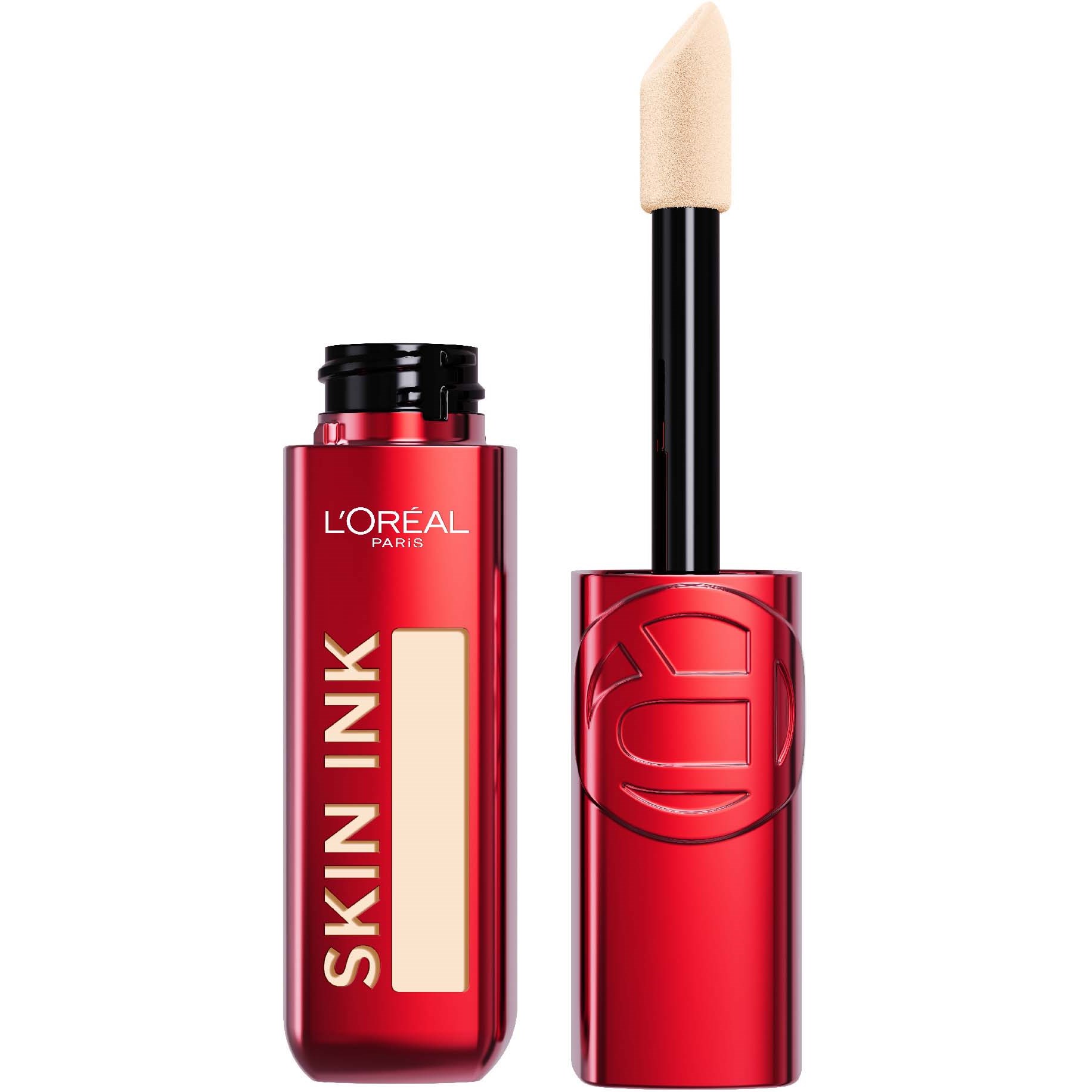 Loreal Paris Infaillible Skin Ink 2-in-1 Foundation Concealer Hyb billede