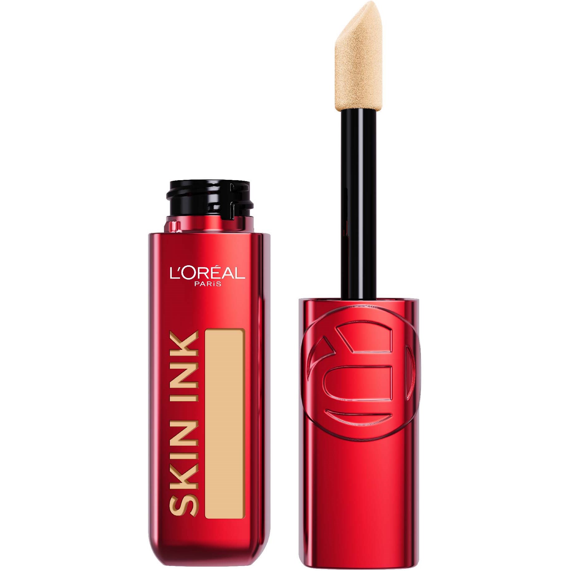 Loreal Paris Infaillible Skin Ink 2-in-1 Foundation Concealer Hyb billede
