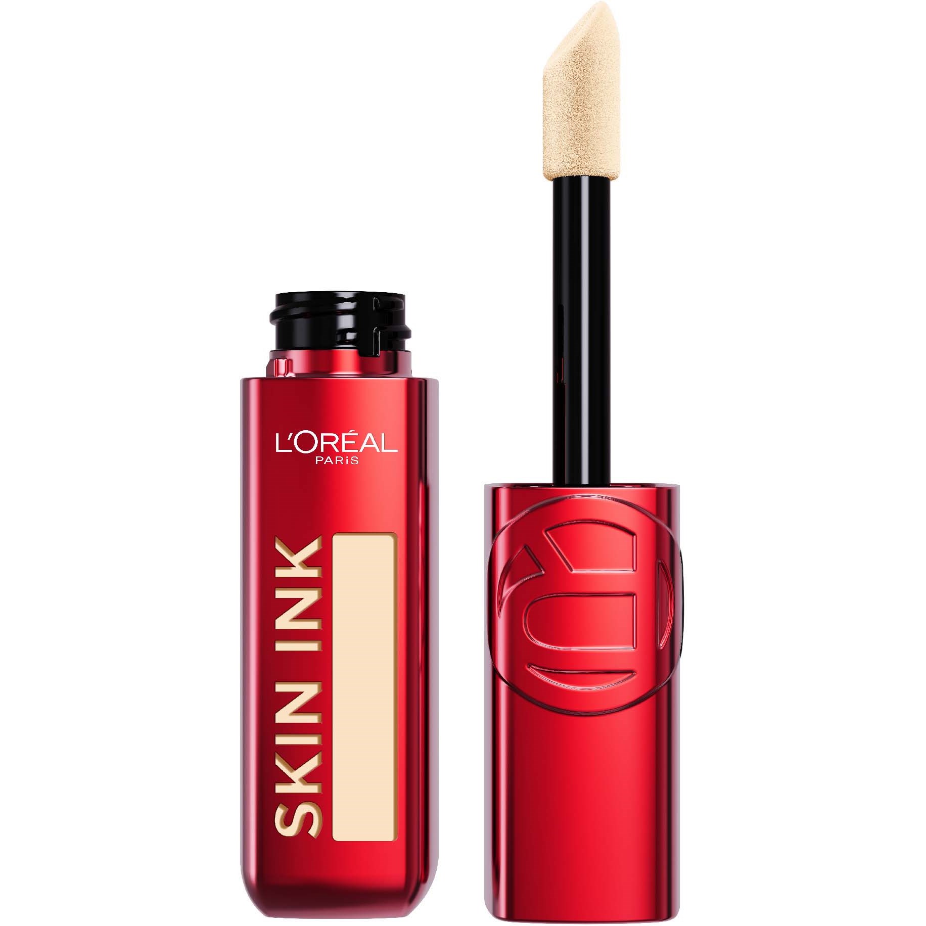 Loreal Paris Infaillible Skin Ink 2-in-1 Foundation Concealer Hyb billede