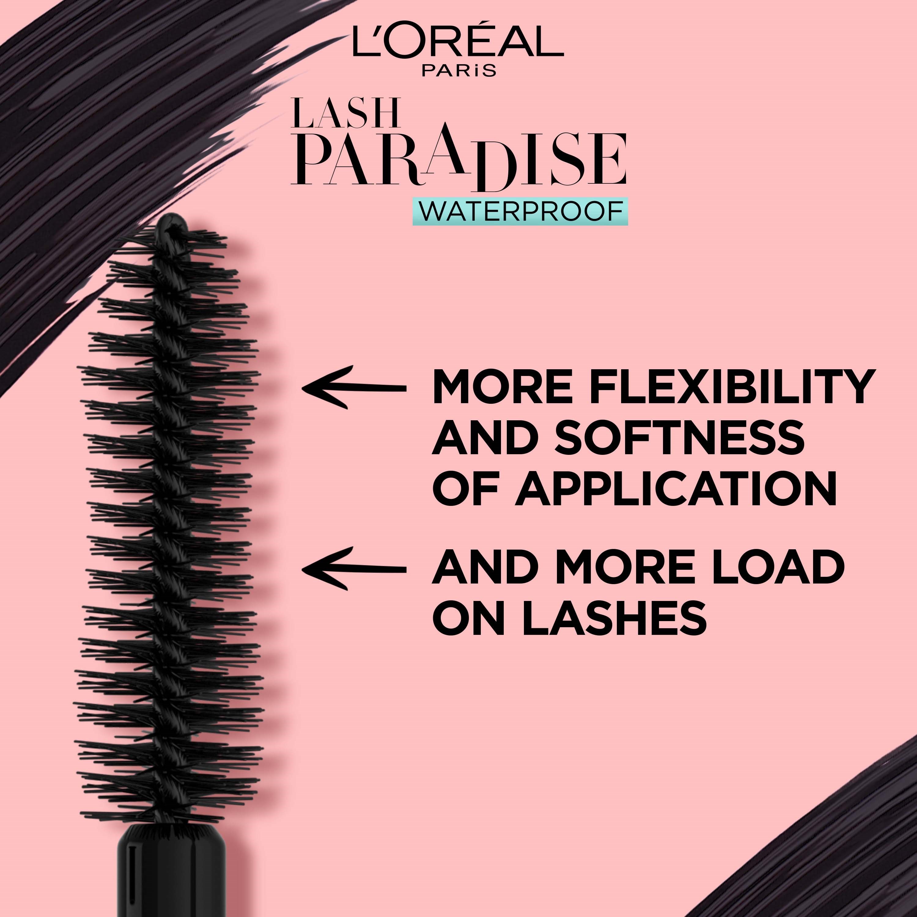 L'Oréal Paris Lash Paradise Waterproof Mascara 01 Black (obrázok 3)