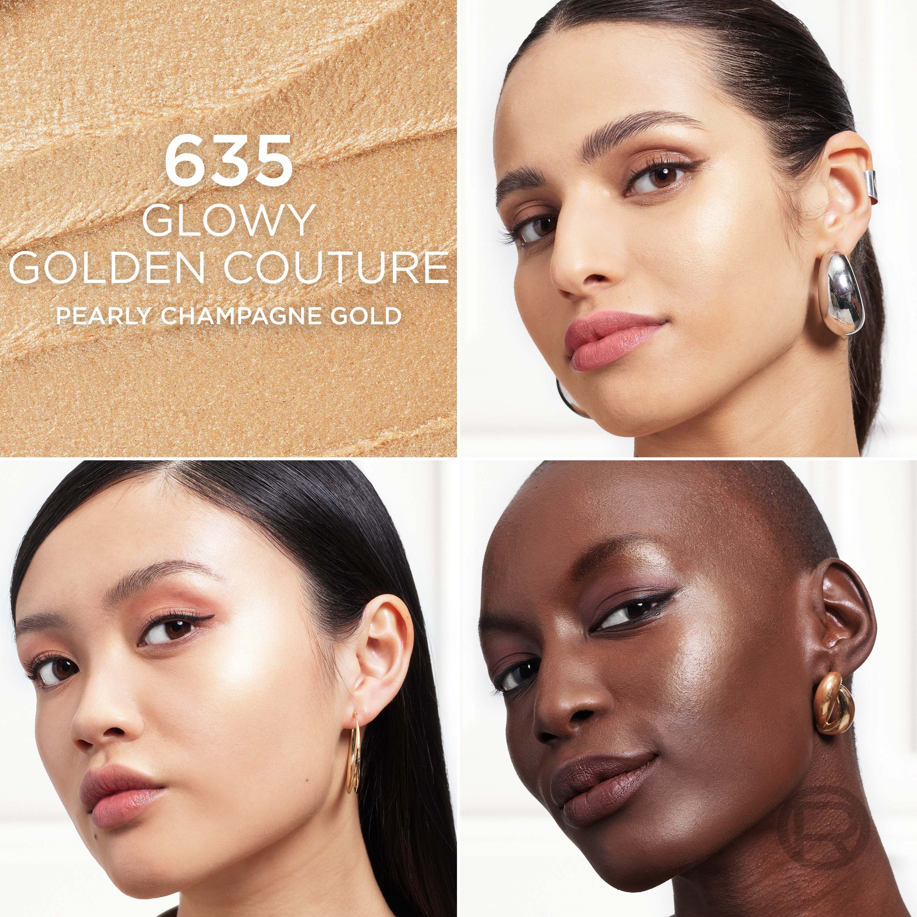 L'Oréal Paris Lumi Le Glow Highlighter Stick 635 Glowy Golden Couture (obrázok 4)