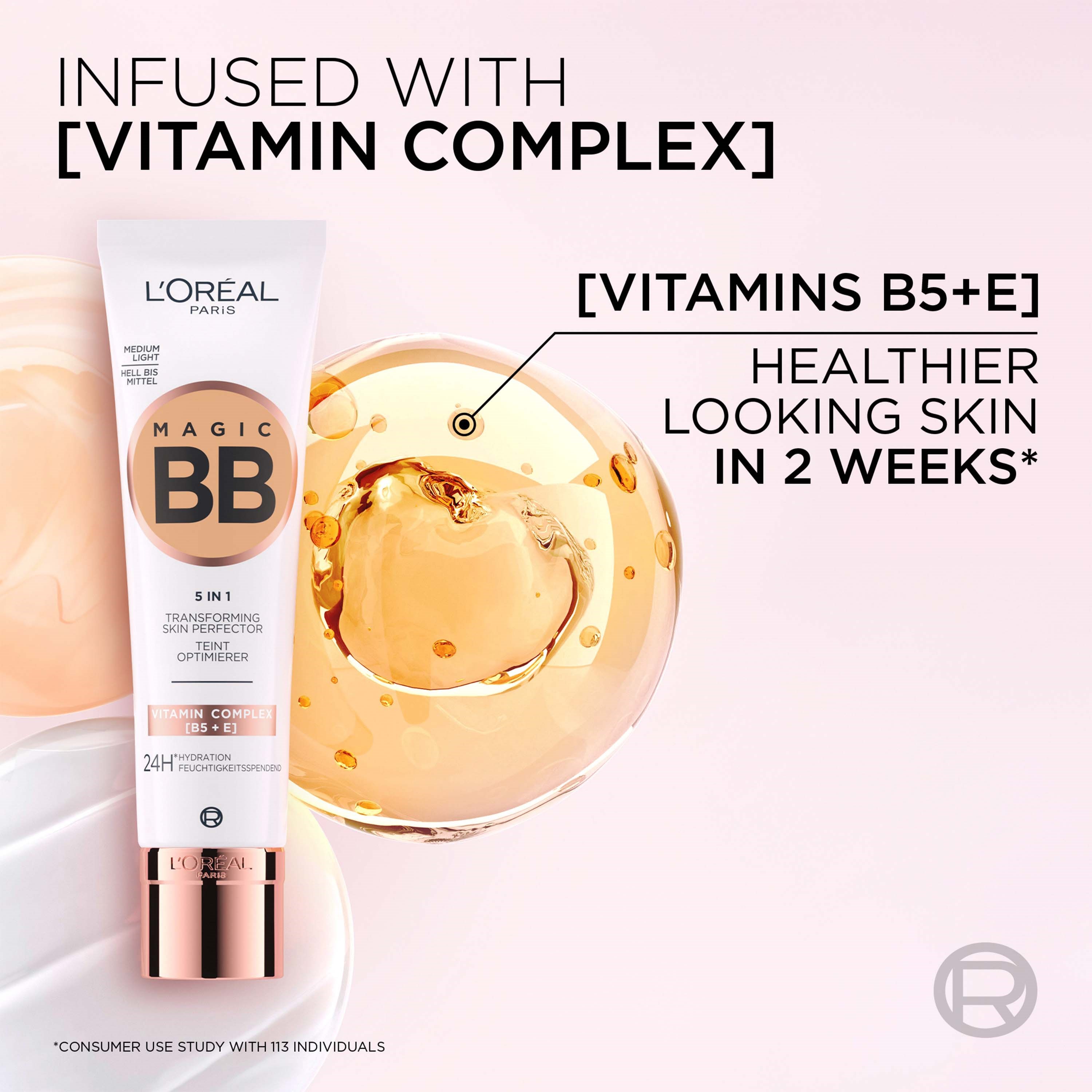 L'Oréal Paris Magic BB Cream, Transforming Skin Perfector 2 Light (obrázok 5)