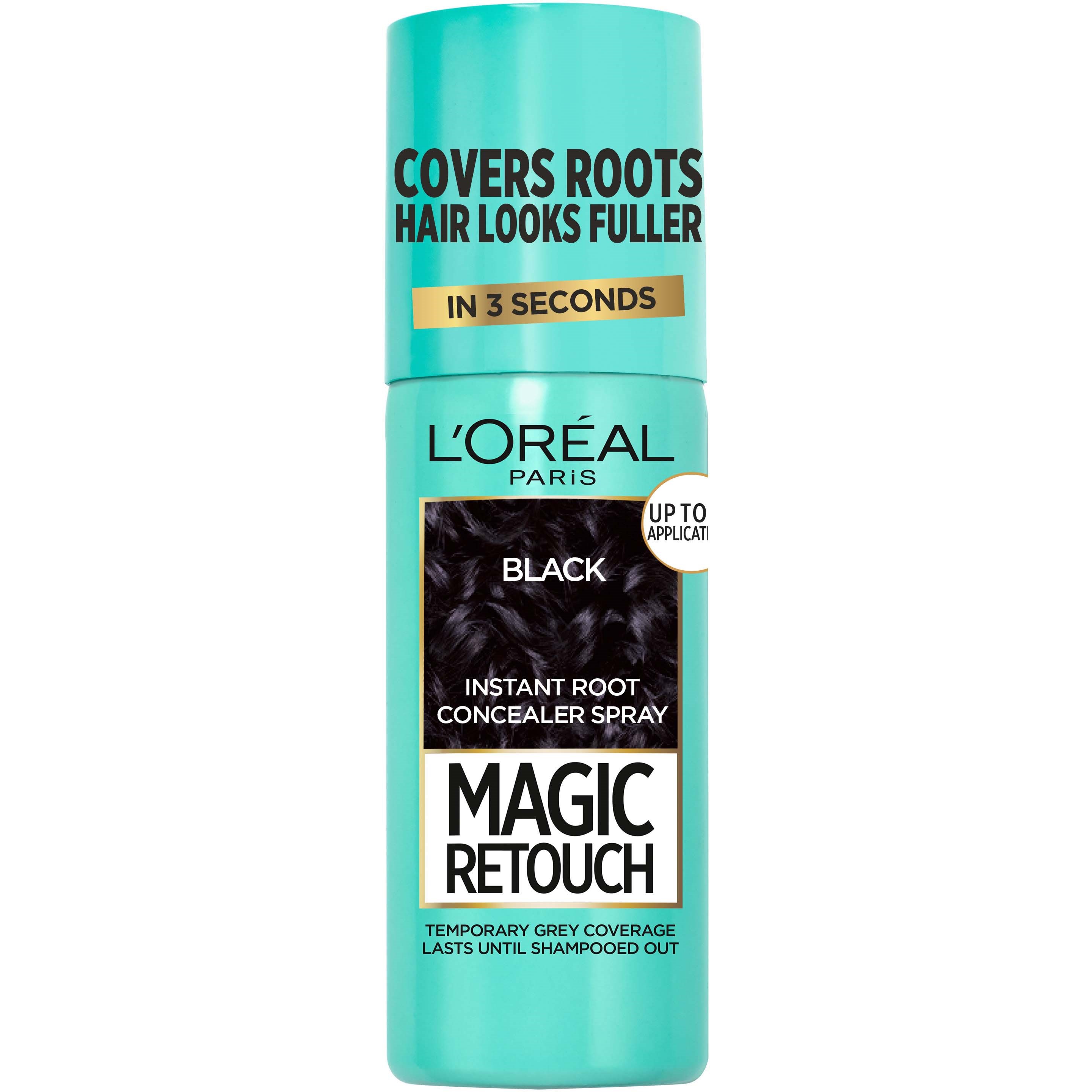 Loreal Paris Magic Retouch, Instant Root Concealer Spray 1 Black