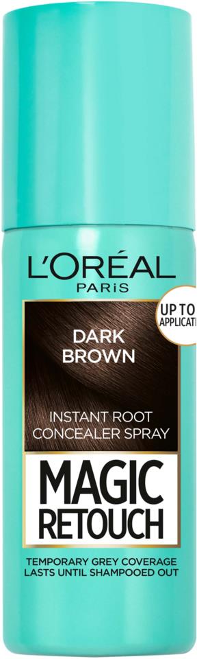 L'Oréal Paris Magic Retouch, Instant Root Concealer Spray 2 Dark Brown 75 ml