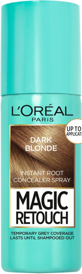 L'Oréal Paris Magic Retouch, Instant Root Concealer Spray 4 Dark Blonde 75 ml