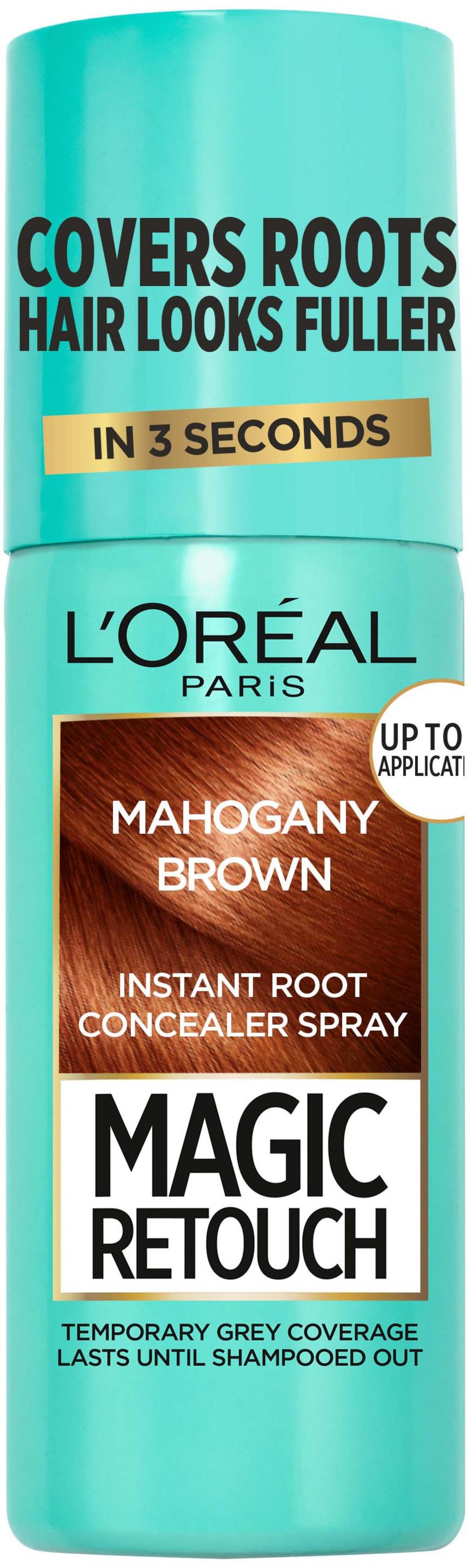 Loreal Paris Magic Retouch, Instant Root Concealer Spray 6 Mahogany ...