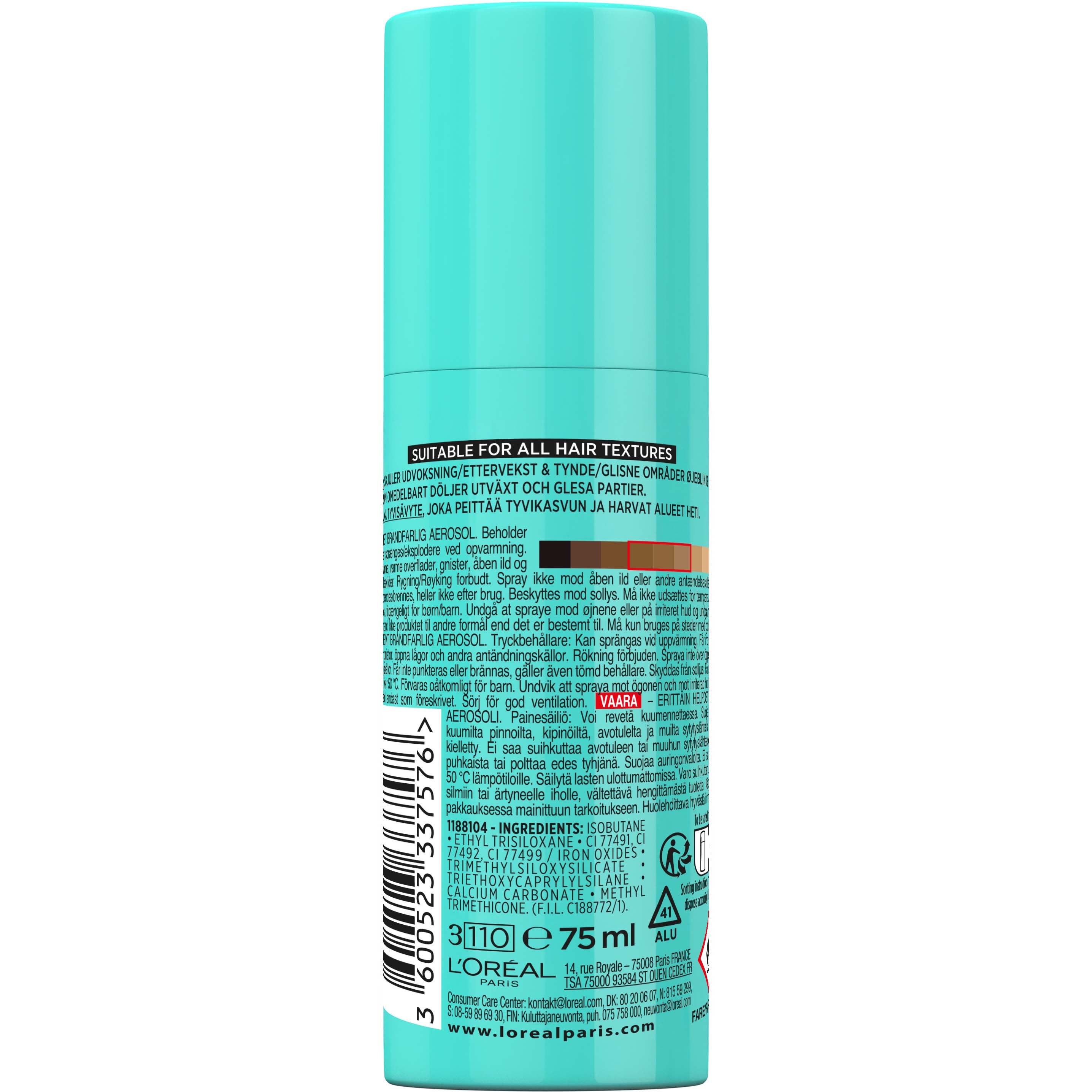 L'Oréal Paris Magic Retouch, Instant Root Concealer Spray 6 Mahogany (obrázok 9)