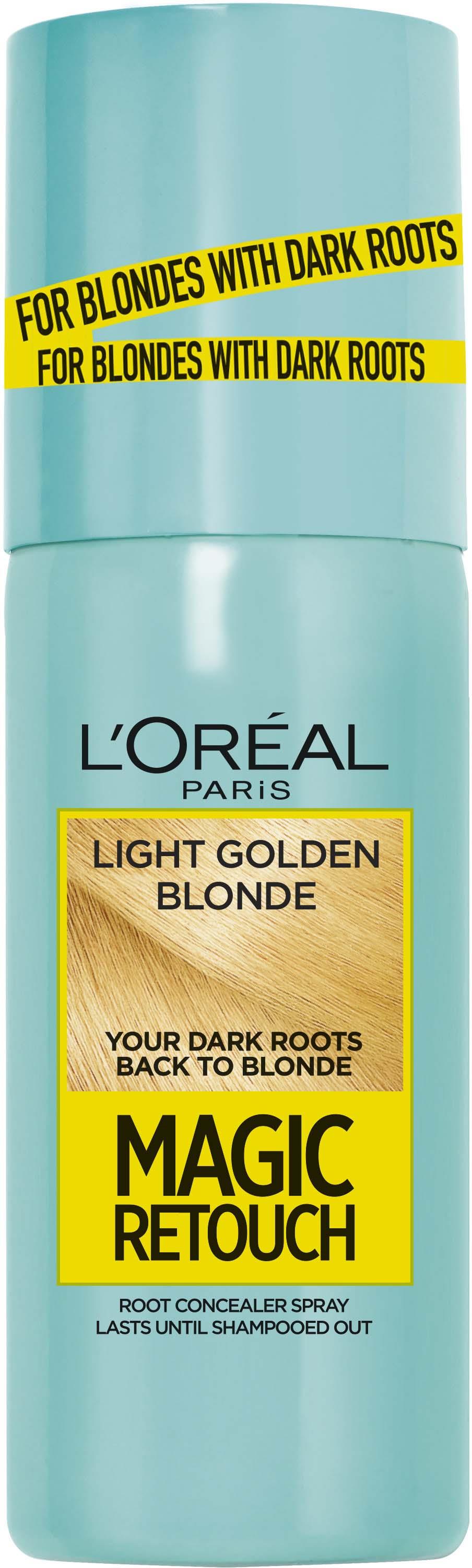 Loreal Paris Magic Retouch Magic Retouch Root Concealer Spray, For Blondes With Dark Roots Light