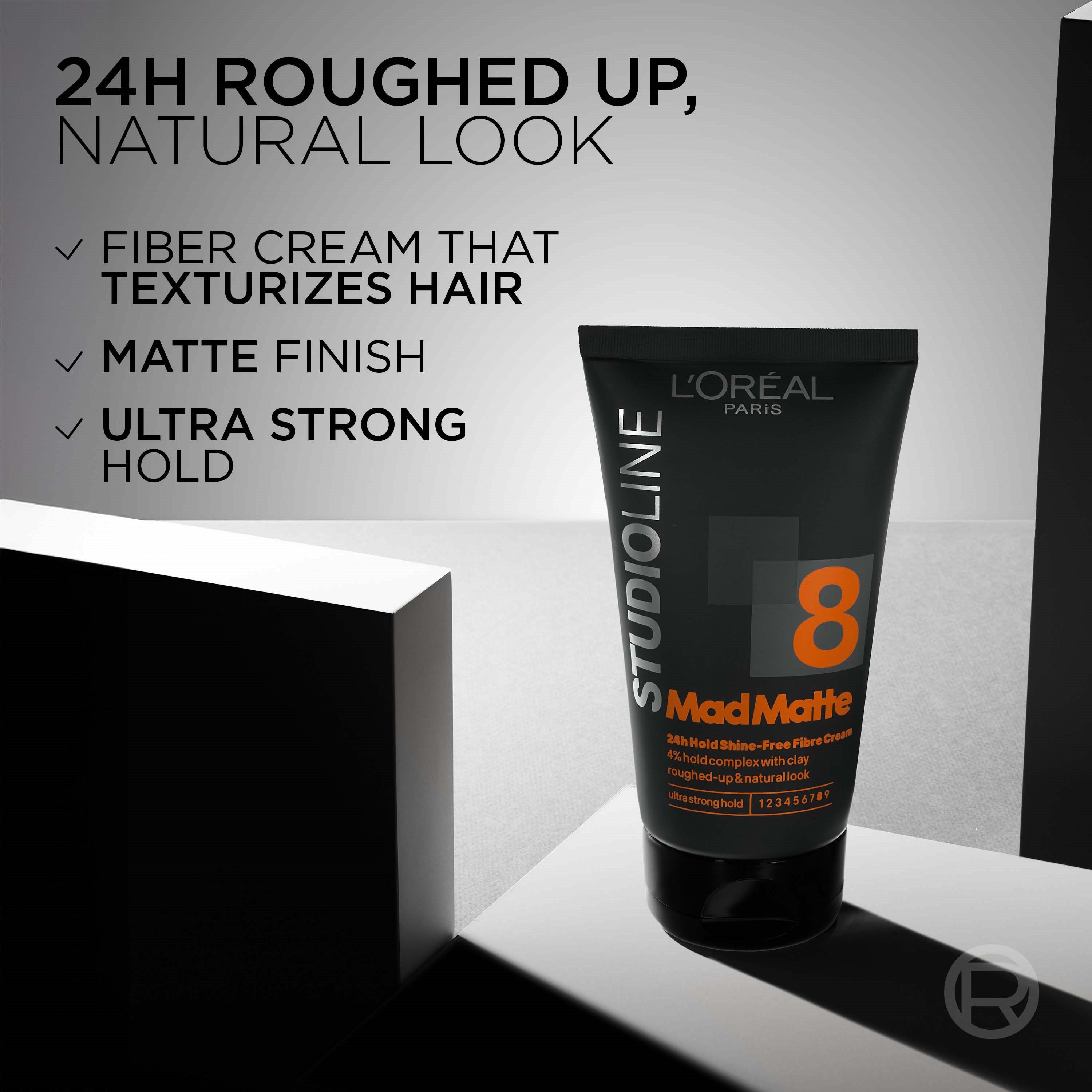 L'Oréal Paris Studio Line Mat & Messy Shine-Free Fibre Paste 150 ml (obrázok 5)