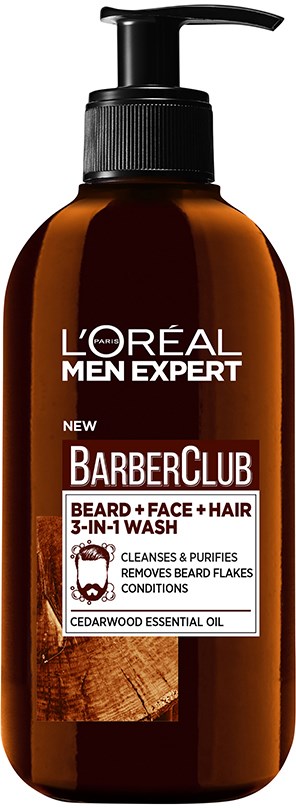 Loreal Paris Men Expert Barber Club Wash 200 ml